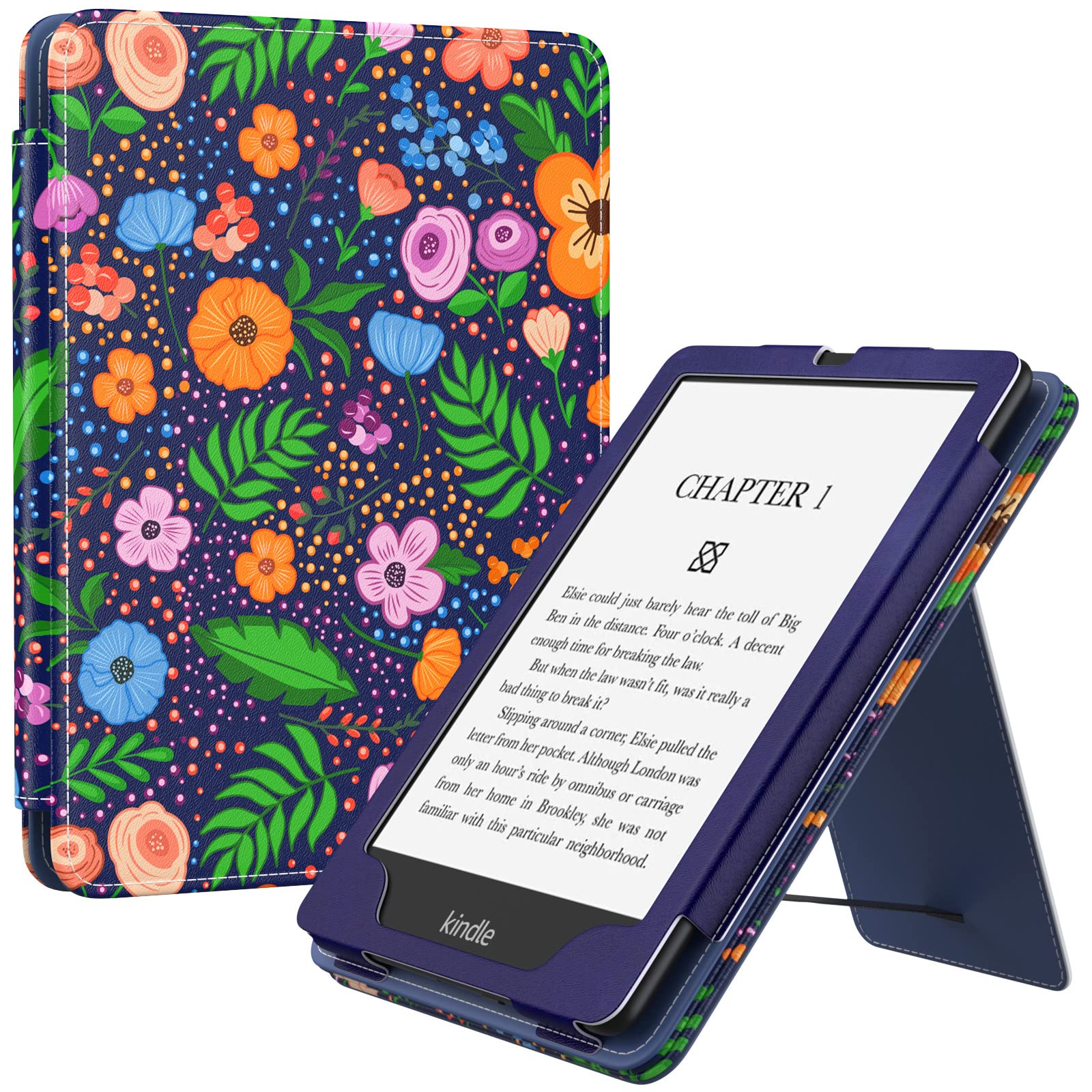 Moko Case For 6.8'' Kindle Paperwhite (11Th Generation 2021) And Kindle Paperwhite Signature Edition, Slim Pu Shell Cover Case W