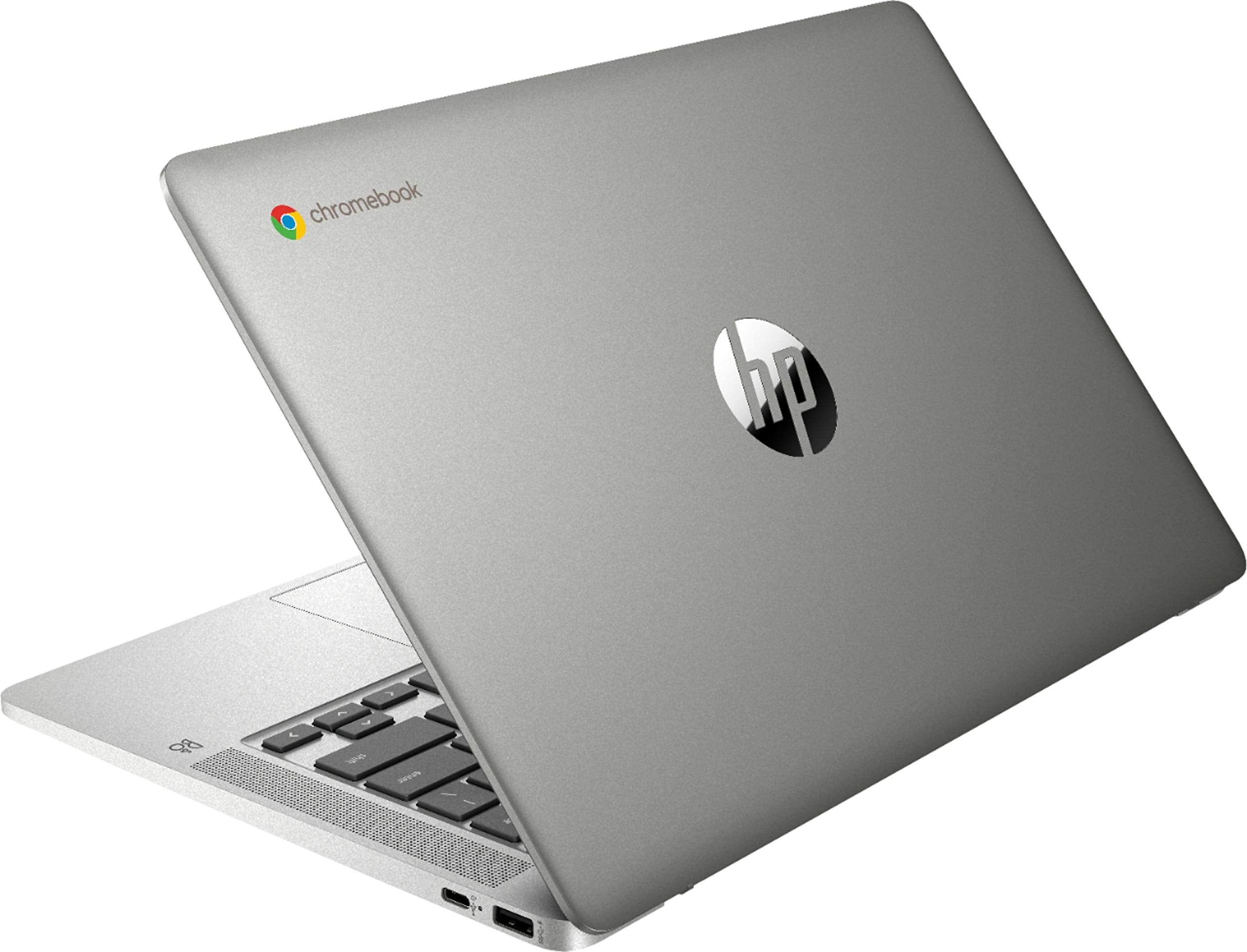 Hp Chromebook, 14A-Na0061Dx, Fhd, N4000, 4Gb, 32Gb, Sliver