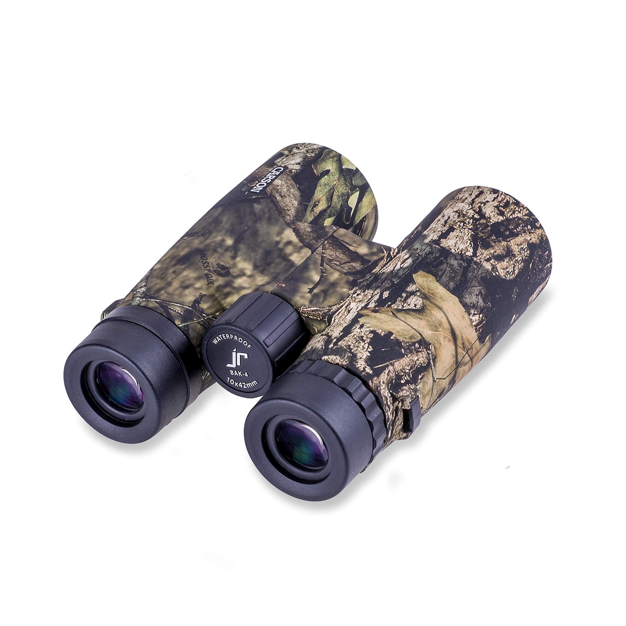 Carson Jr Series 10X42Mm Mossy Oak Camouflage Waterproof Binoculars For Hunting, Bird Watching, Sight Seeing, Safari, Surveillan