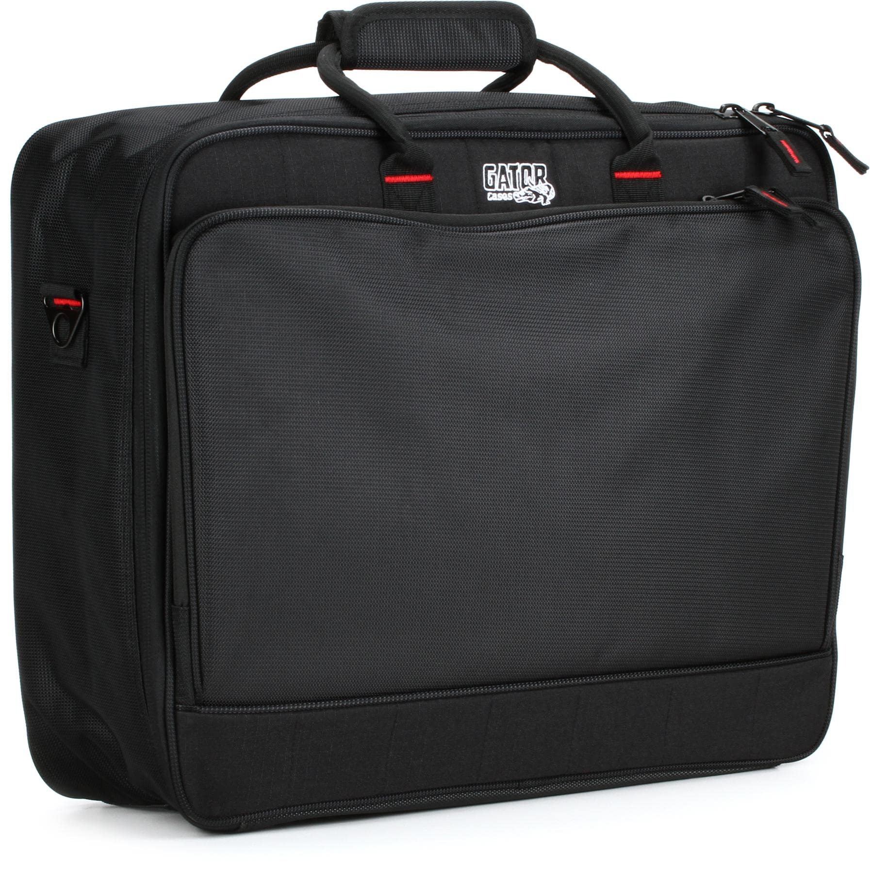 Gator Cases Padded Nylon Mixer/Gear Carry Bag with Removable Strap, 18.5 x 15 x 6.5 (G-MIXERBAG-1815)