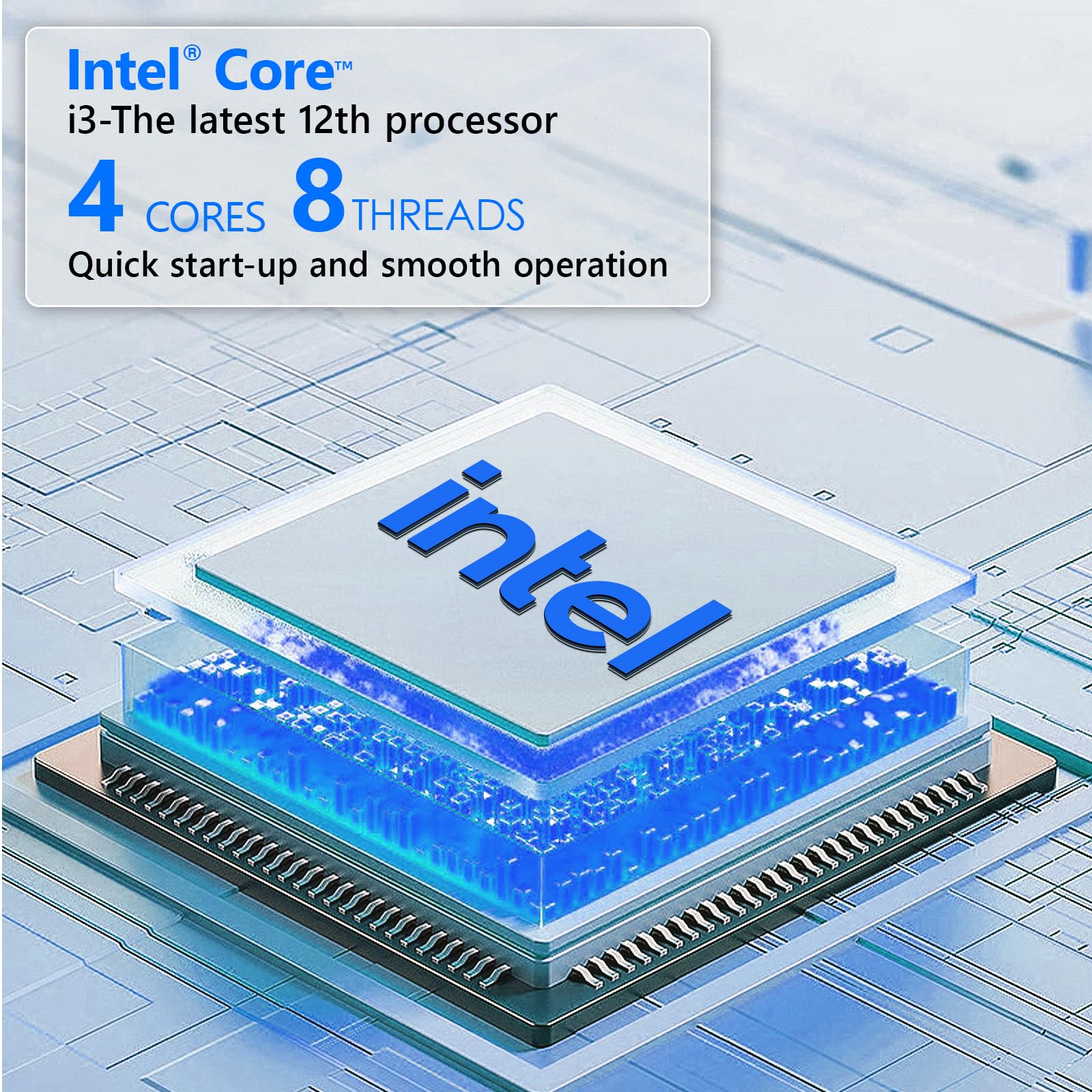 Hp 2024 Latest Laptop Touchscreen 15.6 Inch, Intel 12Th Core I3 Notebook Laptop Computer, 16Gb Ddr4 Ram, 512Gb Ssd, Windows 11,