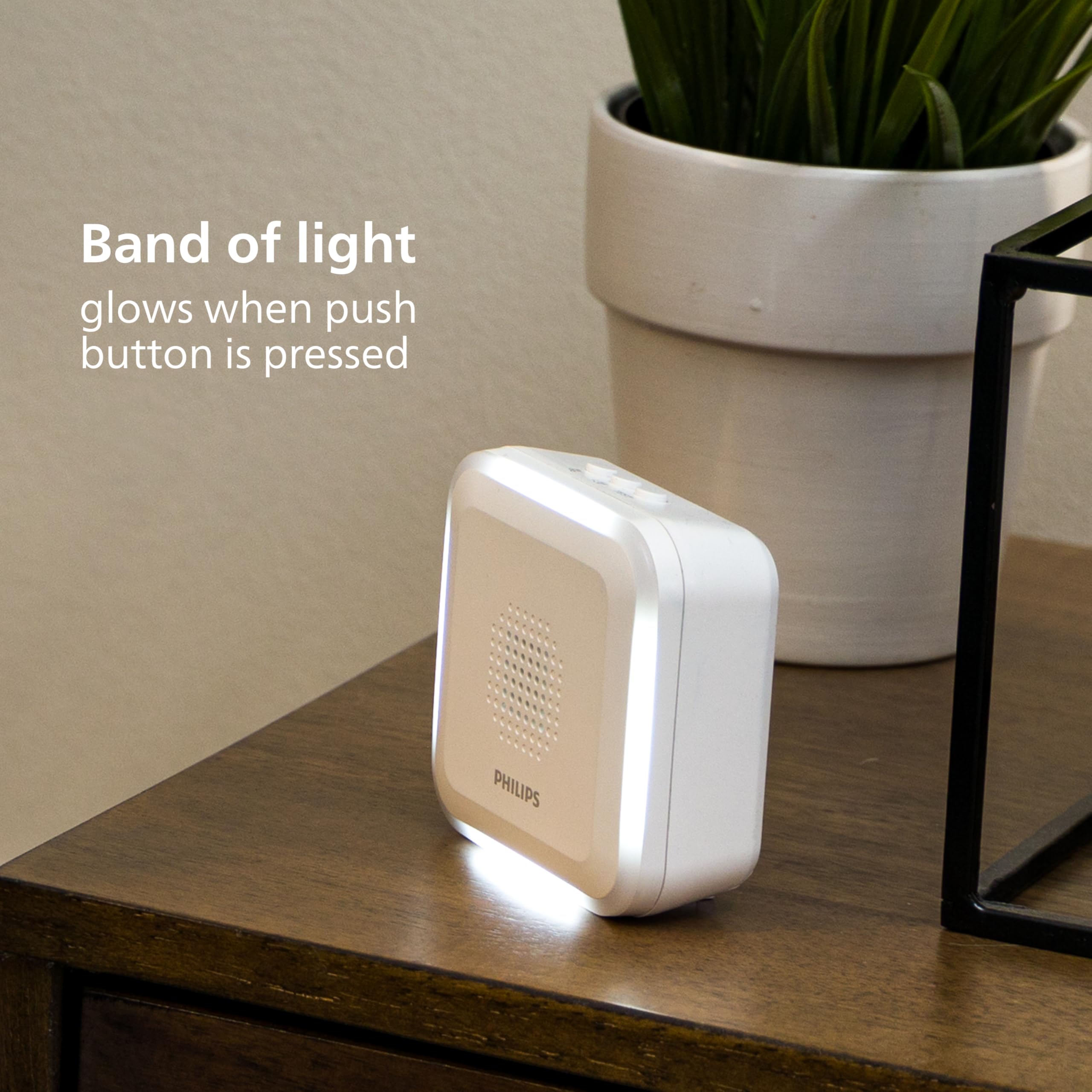 Philips Wireless Security Doorbell Chime Kit, Decoy Doorbell Camera, Motion Activated Light, Decoy Doorbell Home Security Camera