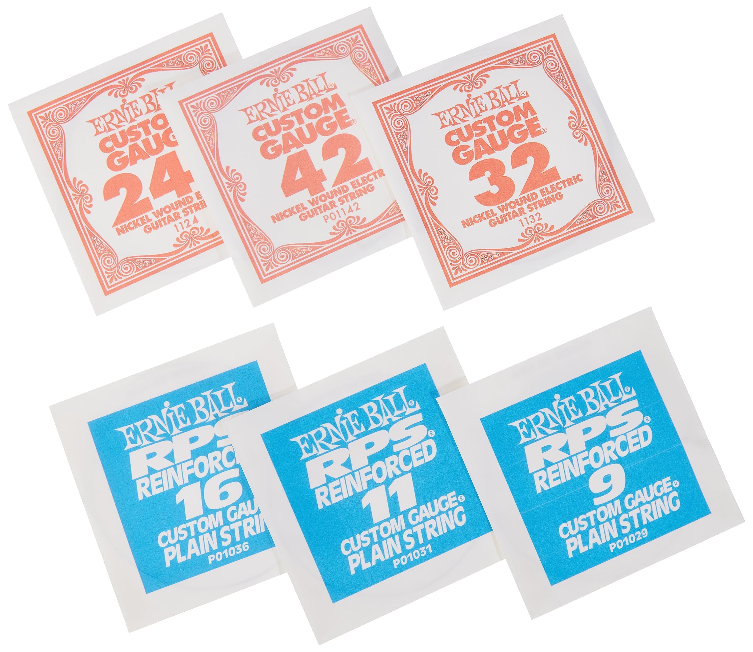 Ernie Ball Super Slinky Rps Nickel Wound Electric Guitar Strings   9 42 Gauge