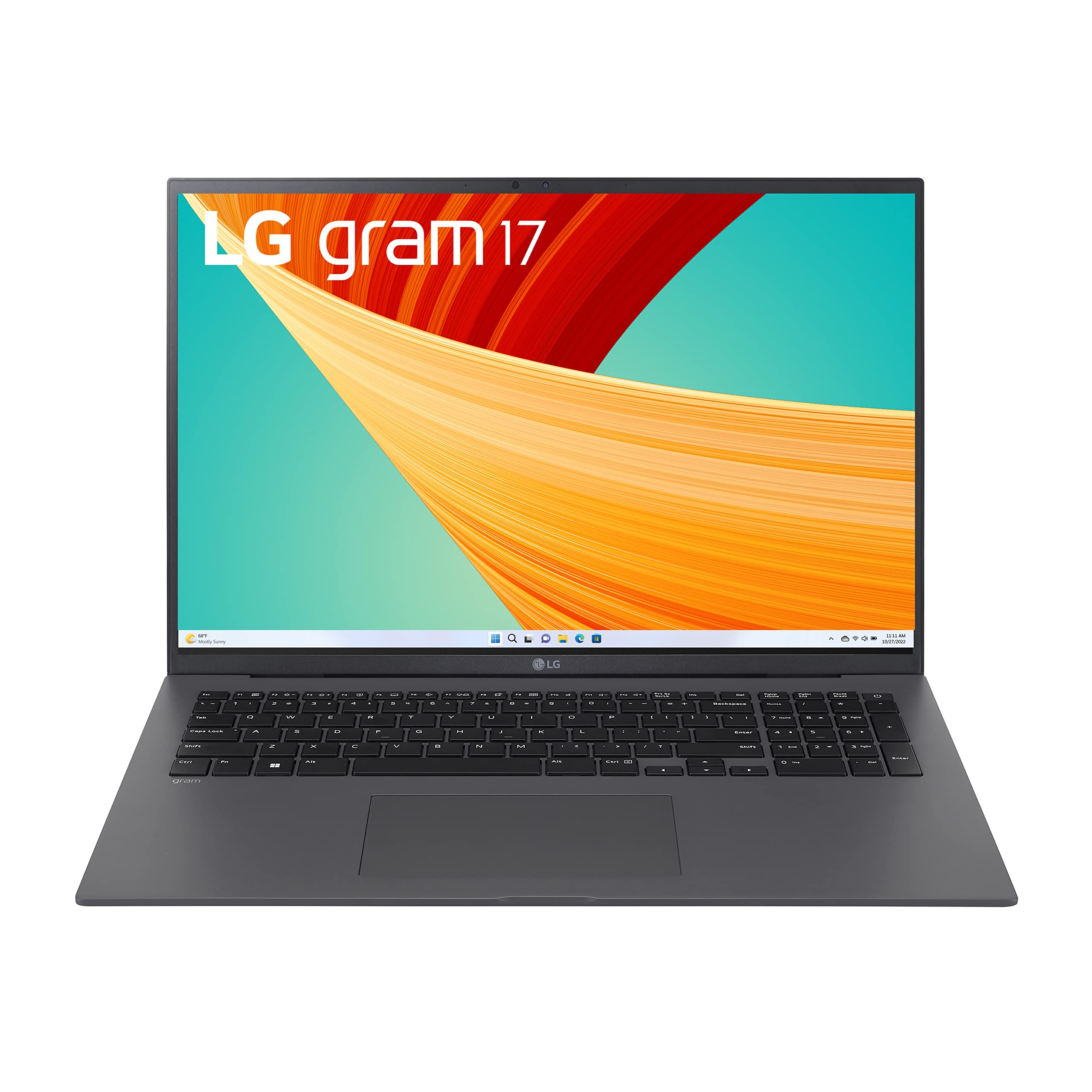 Lg Gram 17    Lightweight Laptop, Intel 13Th Gen Core I7 Evo Platform, Windows 11 Home, 32Gb Ram, 2Tb Ssd, Gray