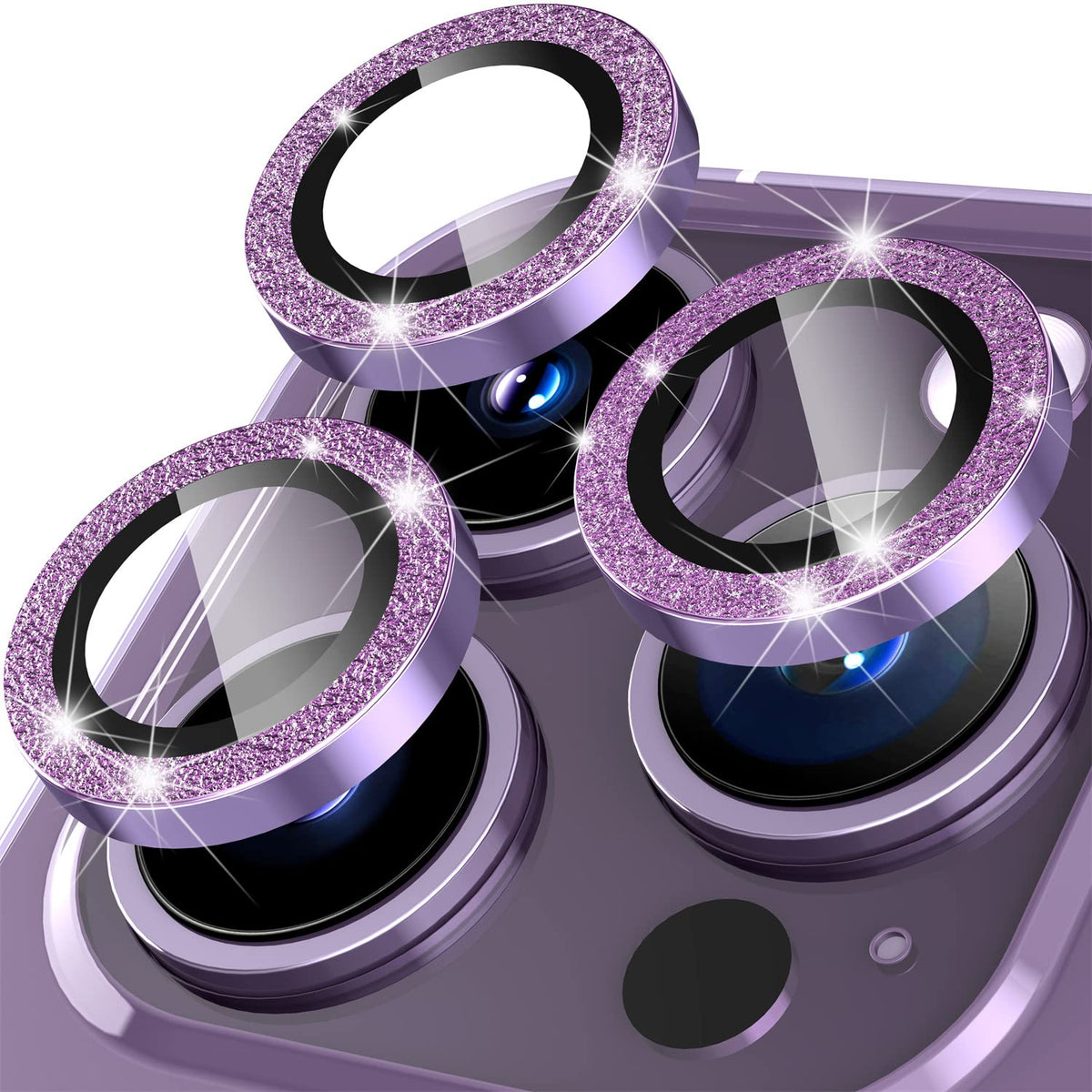 Suoman For Iphone 14 Pro Max Camera Lens Protector / 14 Pro Camera Lens Protector, Camera Cover Tempered Glass For Iphone 14 Pro