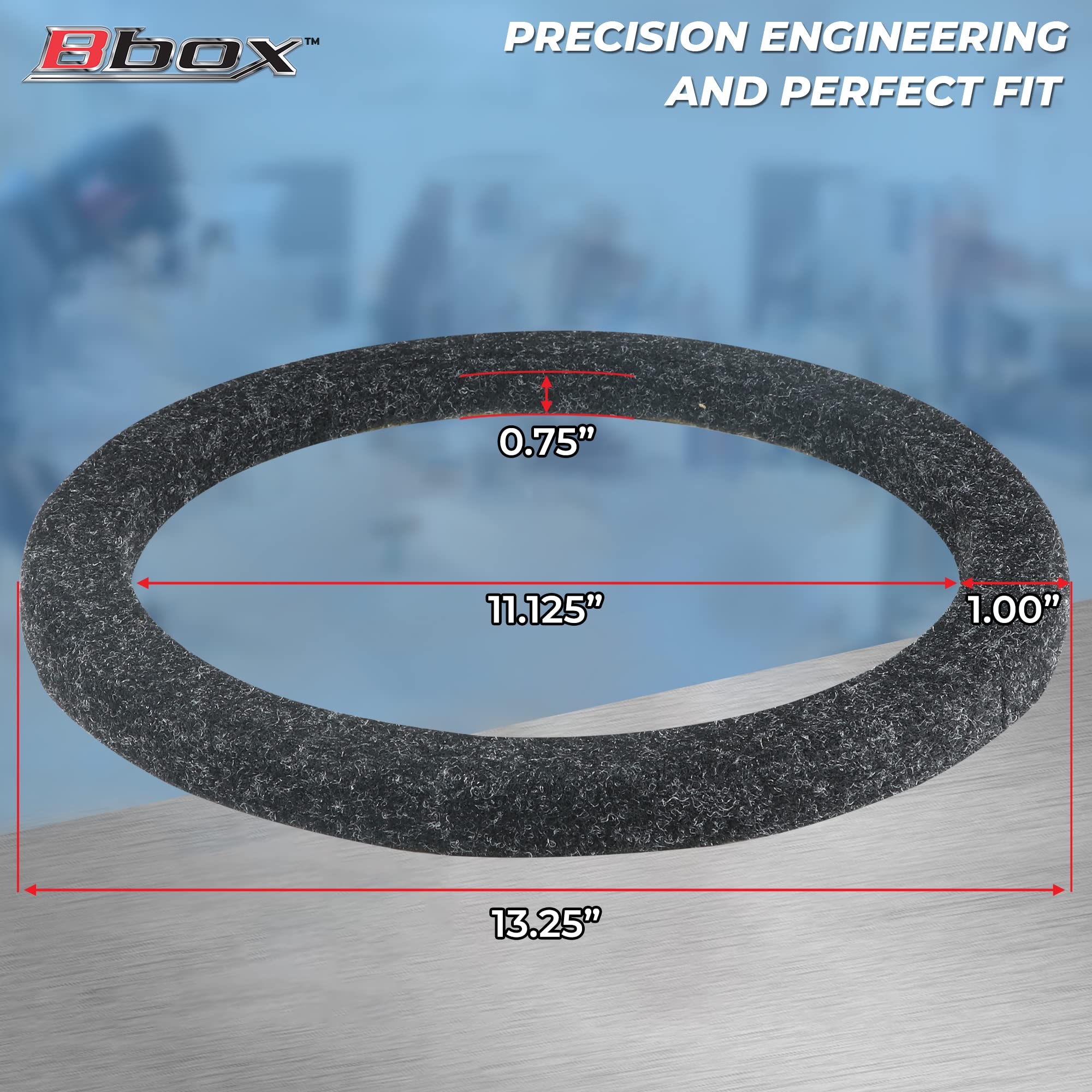 Atrend Universal Mdf Constructed Spacer For 12 Inch Speaker Or Sub   Adds 3/4'' To Depth   Premium Subwoofer Spacer Improves Aud