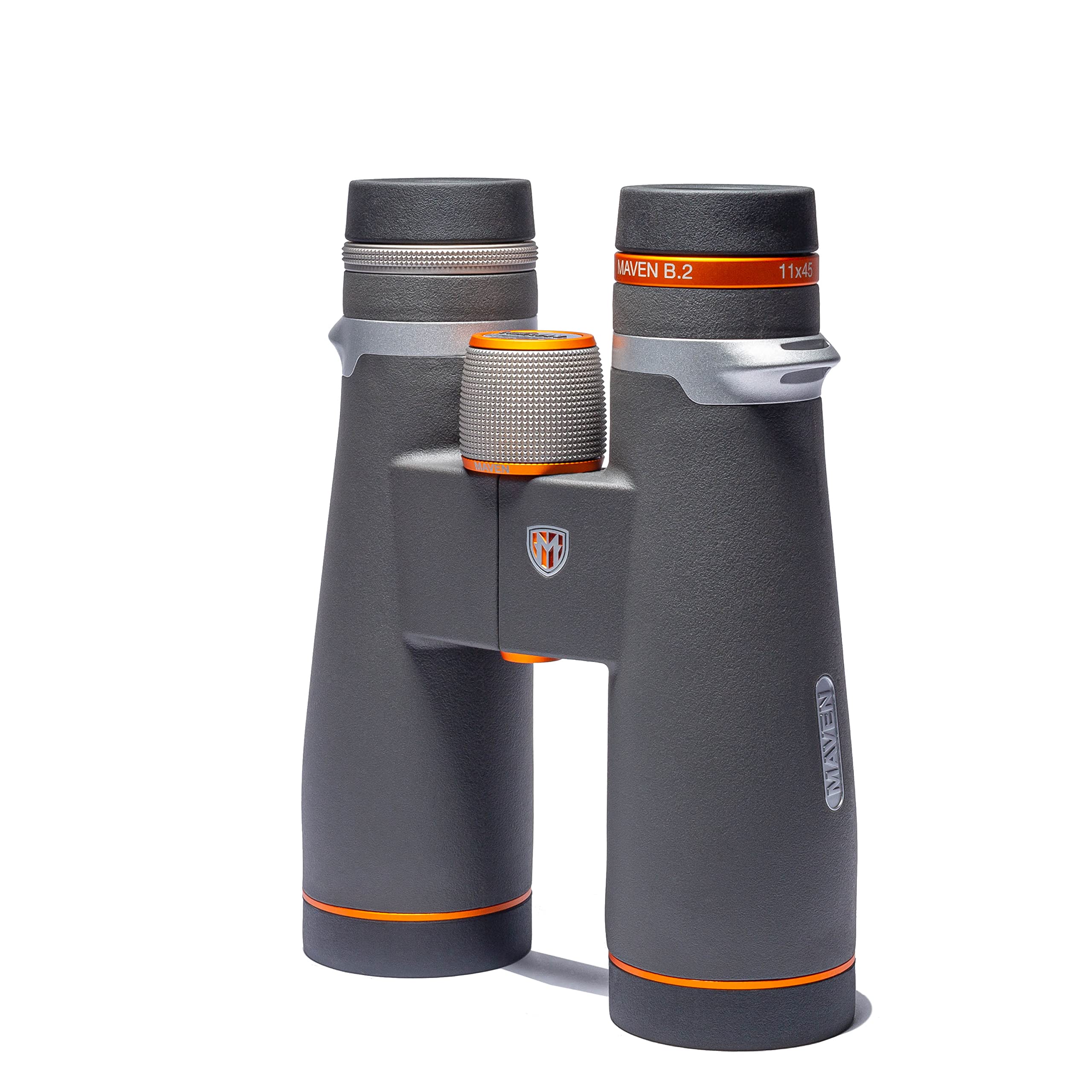 Maven B2 45 Mm Ed Binocular (9X45, Gray/Orange)