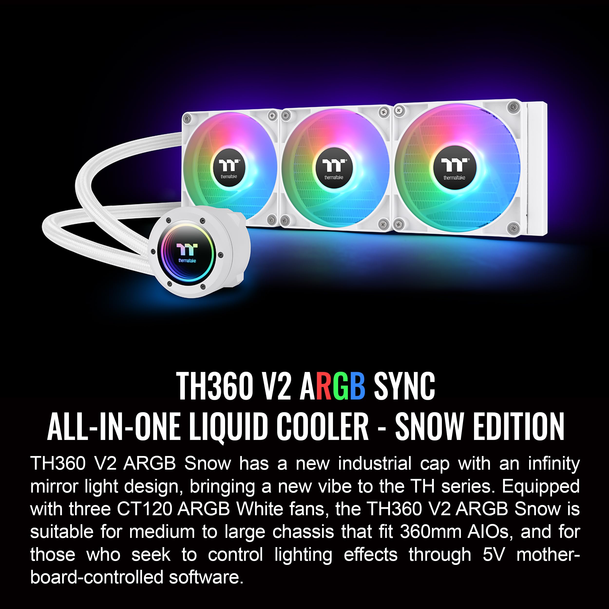 Th360 V2 Argb Snow