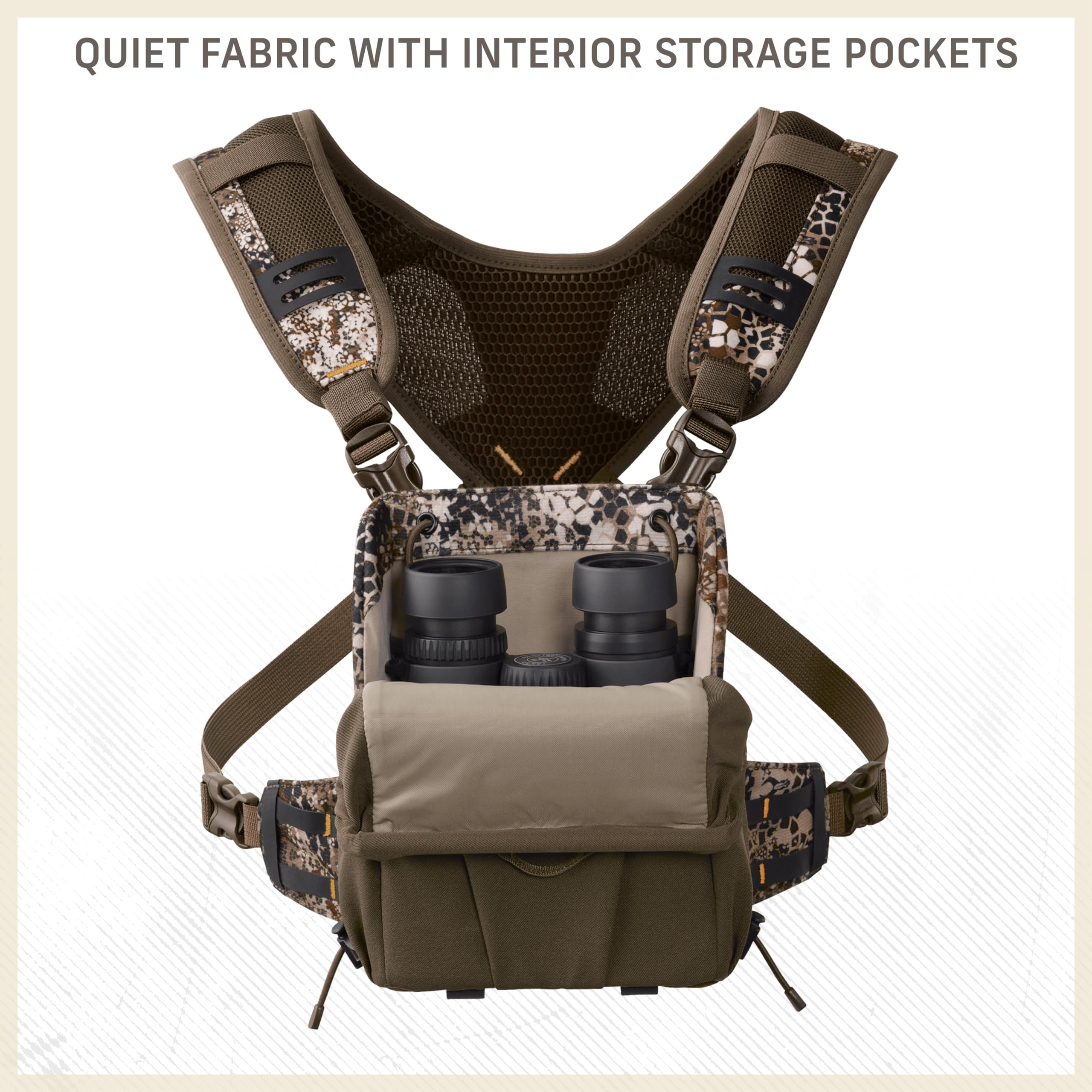 Badlands Bino Ez | Modular Binocular Harness System For Optimal Performance And Durability, Approach Fx, Medium