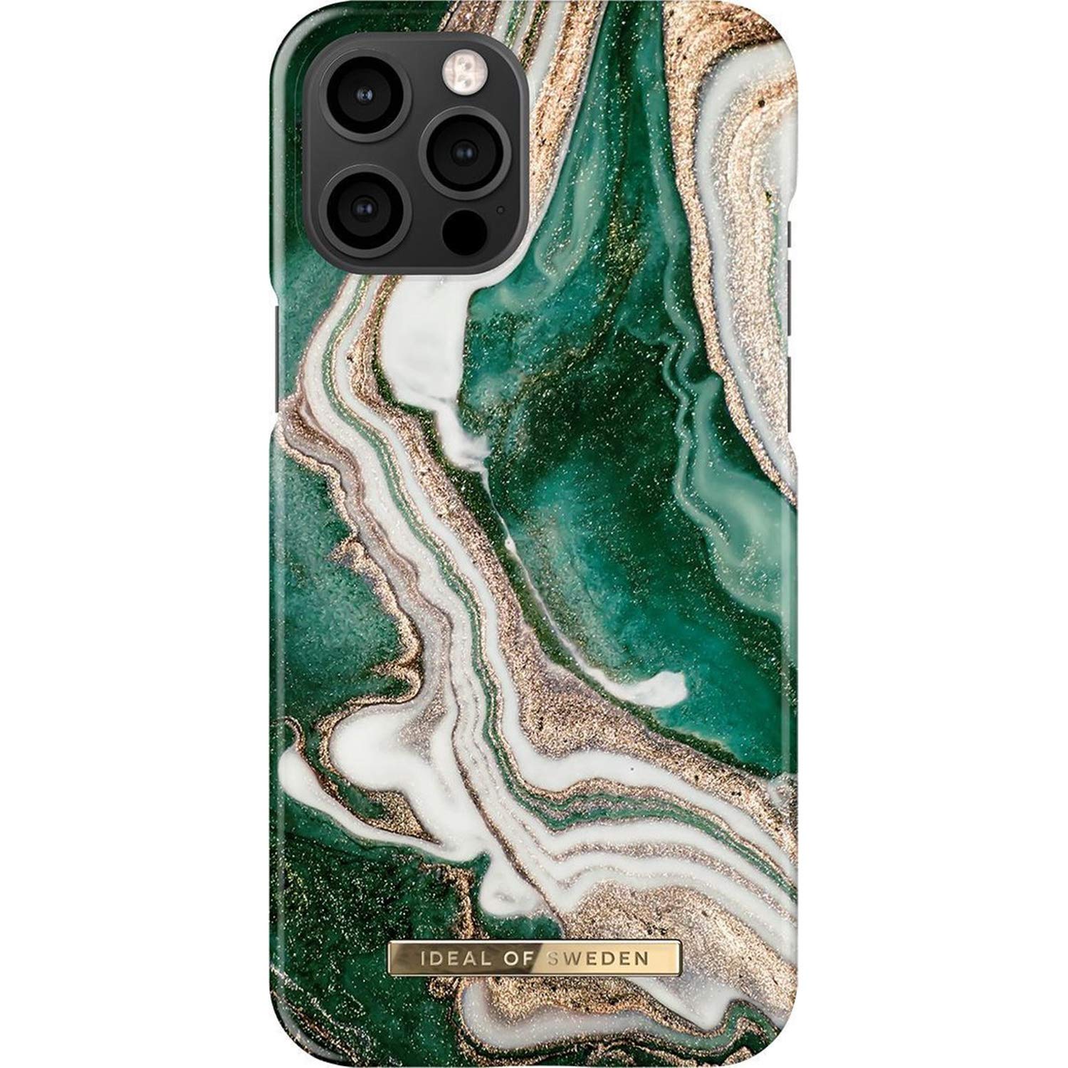 Ideal of Sweden - Golden Jade Marble - Fashion Case - Protective Case for iPh 12 Pro Max