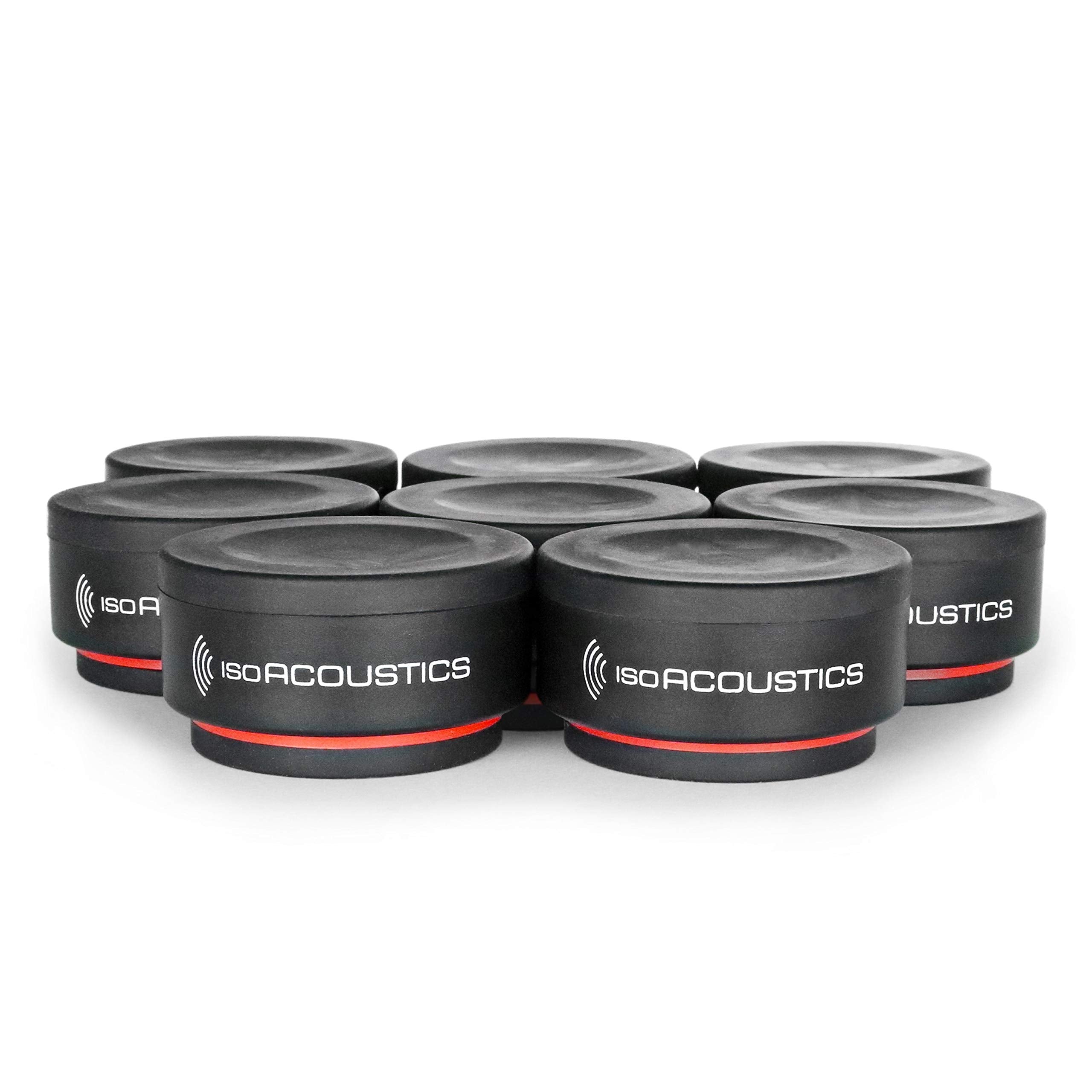 Isoacoustics Iso Puck Series Acoustic Isolators (Iso Puck Mini, 6 Lbs Max/Unit, 8 Pack)