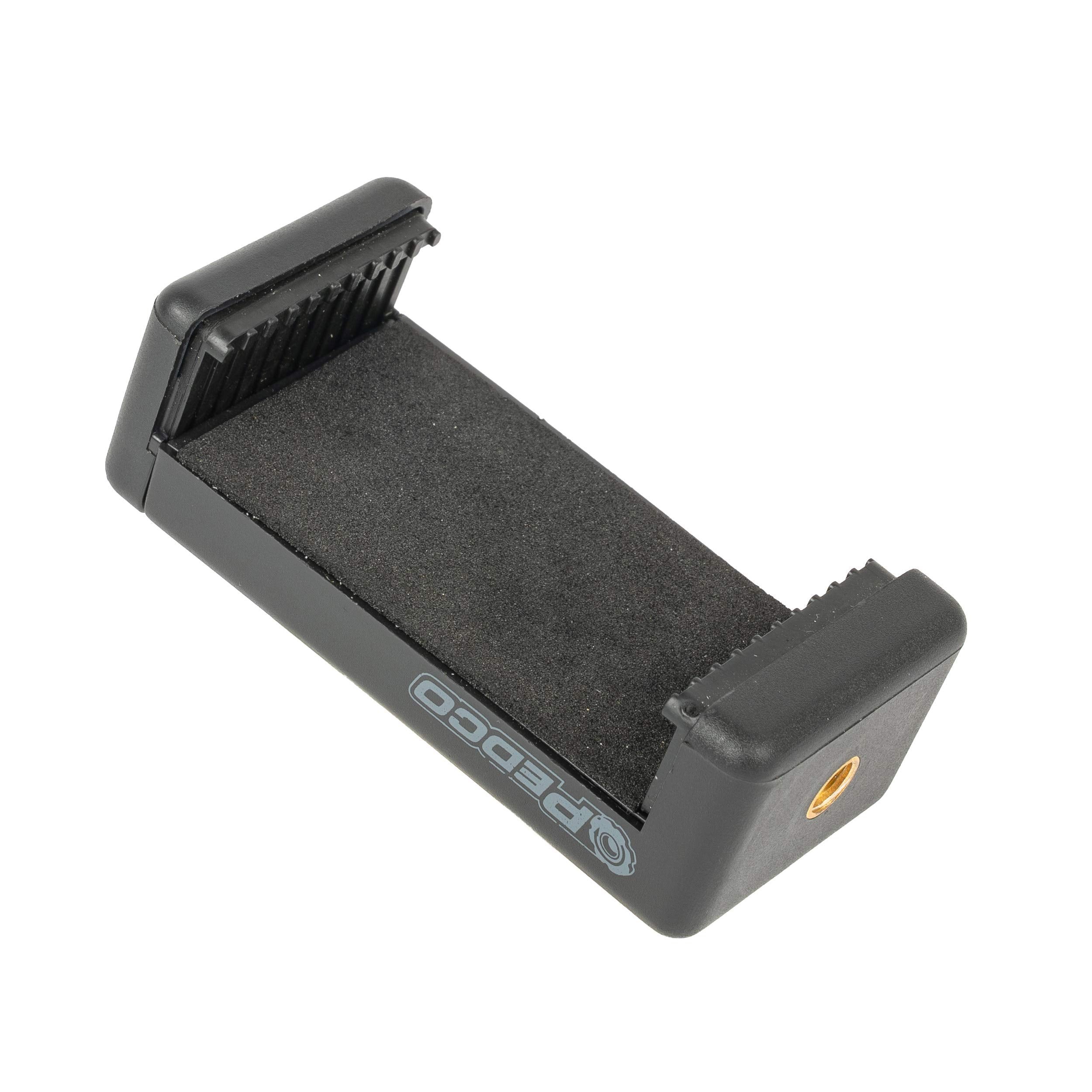 Pedco Ultrapod 3 Lightweight Travel Tripod For Camera And Phone, Black