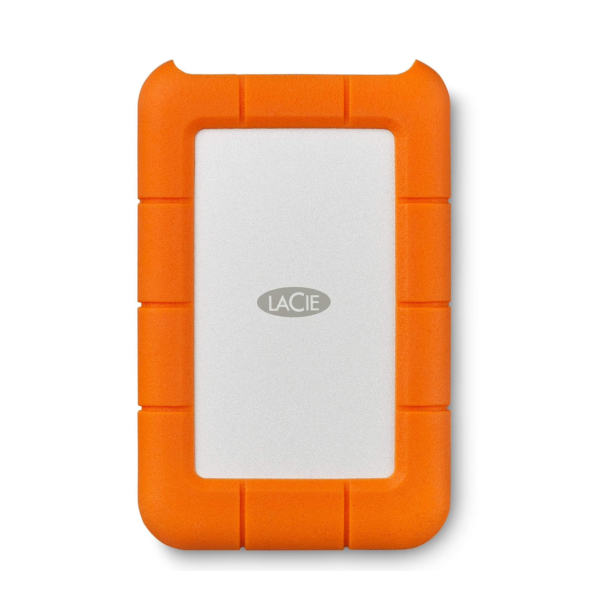 Lacie Rugged Usb C, 4Tb, Portable External Hard Drive, Drop, Shock, Dust, Rain Resistant, For Mac & Pc (Stfr4000800)