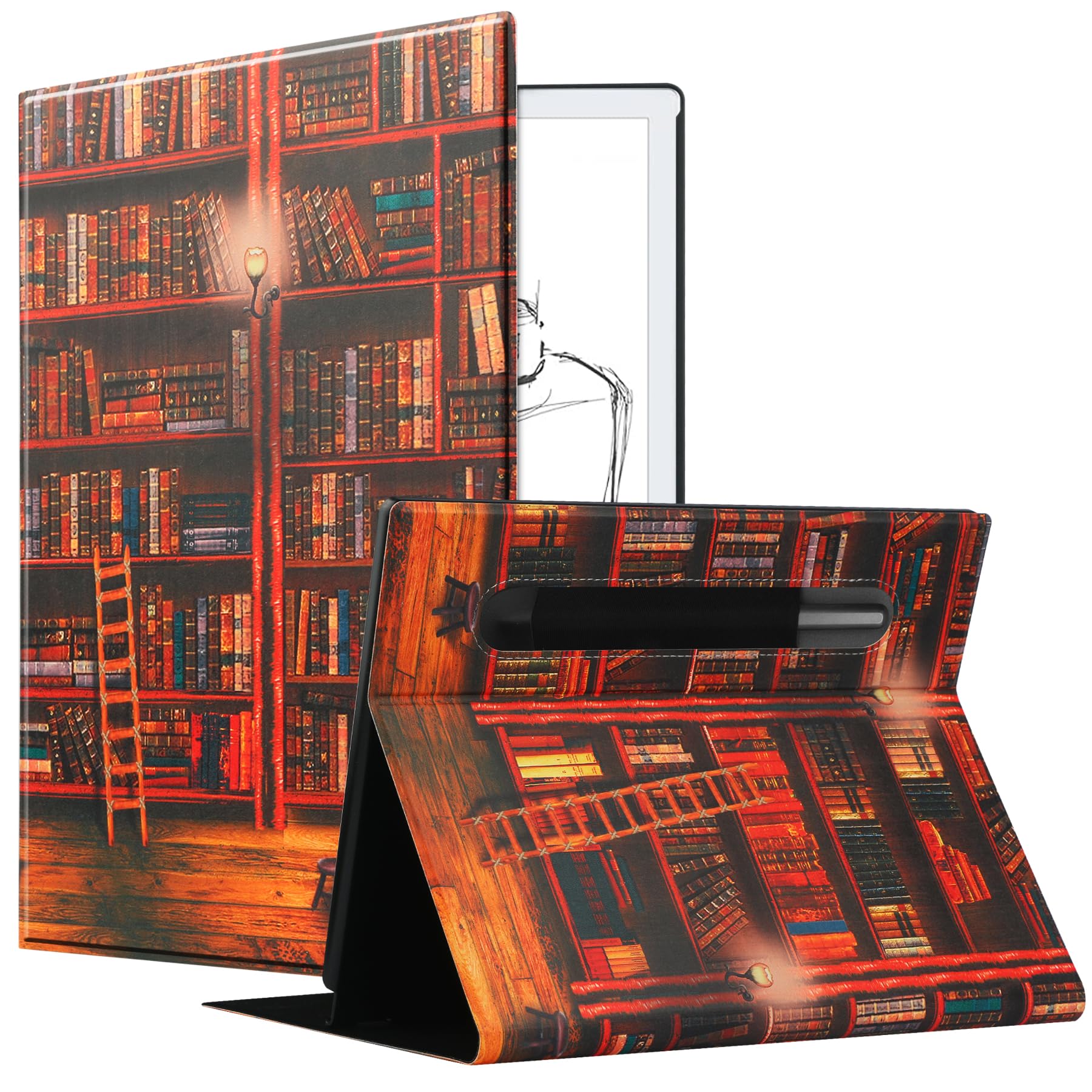 Kuroko Case For Remarkable 2 Tablet Case, Slim Lightweight Stand Hard Back Shell Protective Cover With Pen Holder For Remarkable