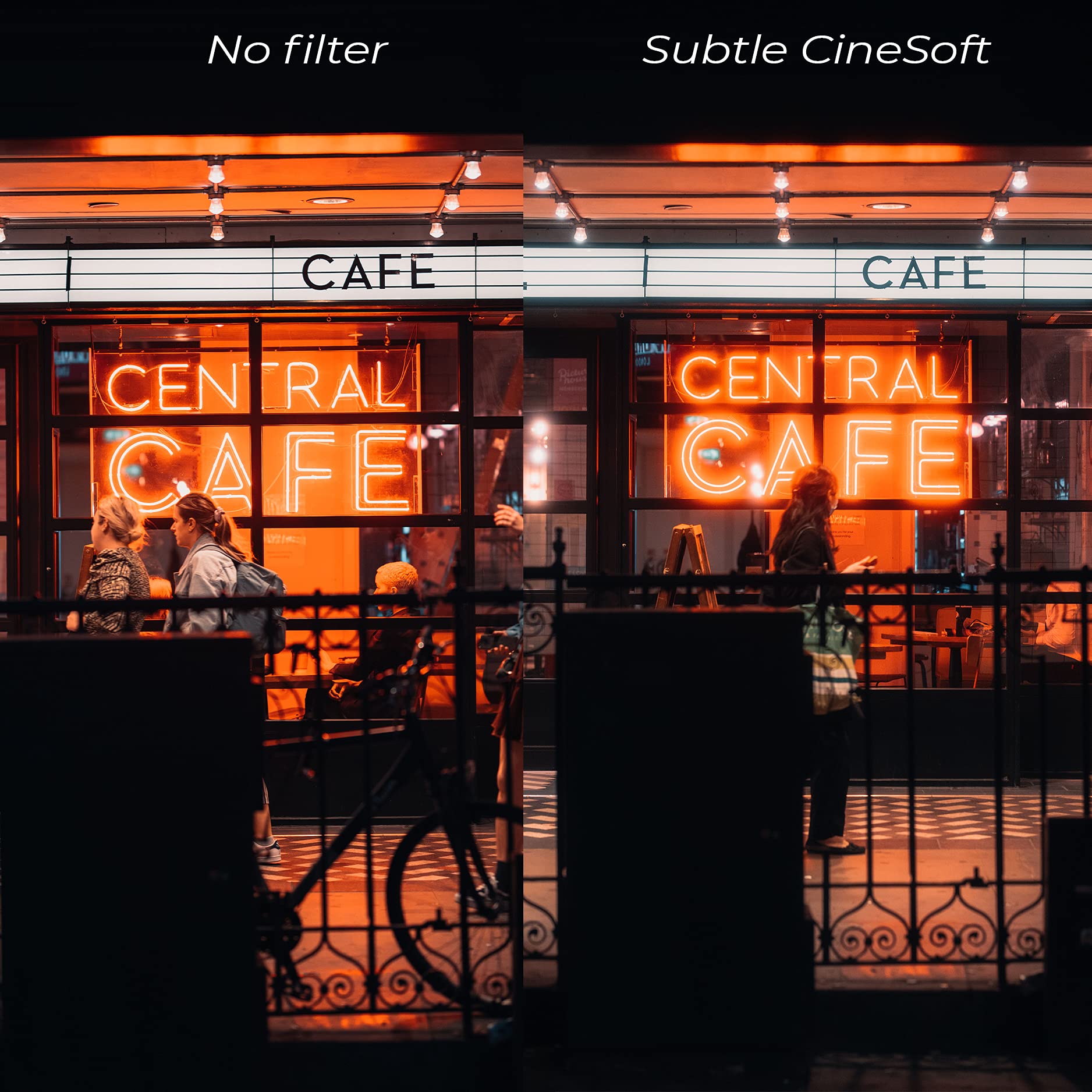 Tide Optics Cinesoft Subtle 1/8 Lens Filter Diffusion Mist Pro Dream Effect (55Mm)