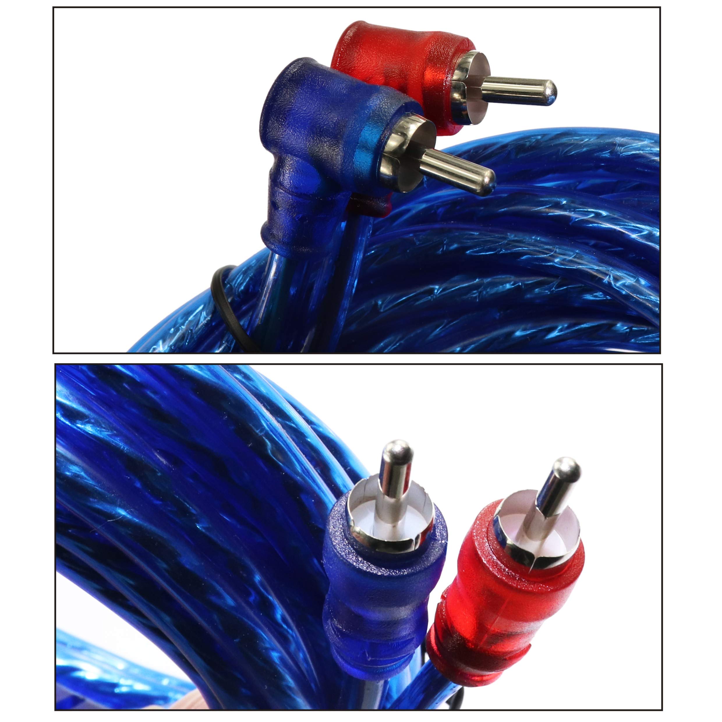 10 Gauge Car Amp Wiring Kit �Welugnal A Car Amplifier Install Subwoofer Wire Wiring Kits Helps You Make Connections And Brings Power To Your Radio, Subwoofers And Speakers Amp Power Wire