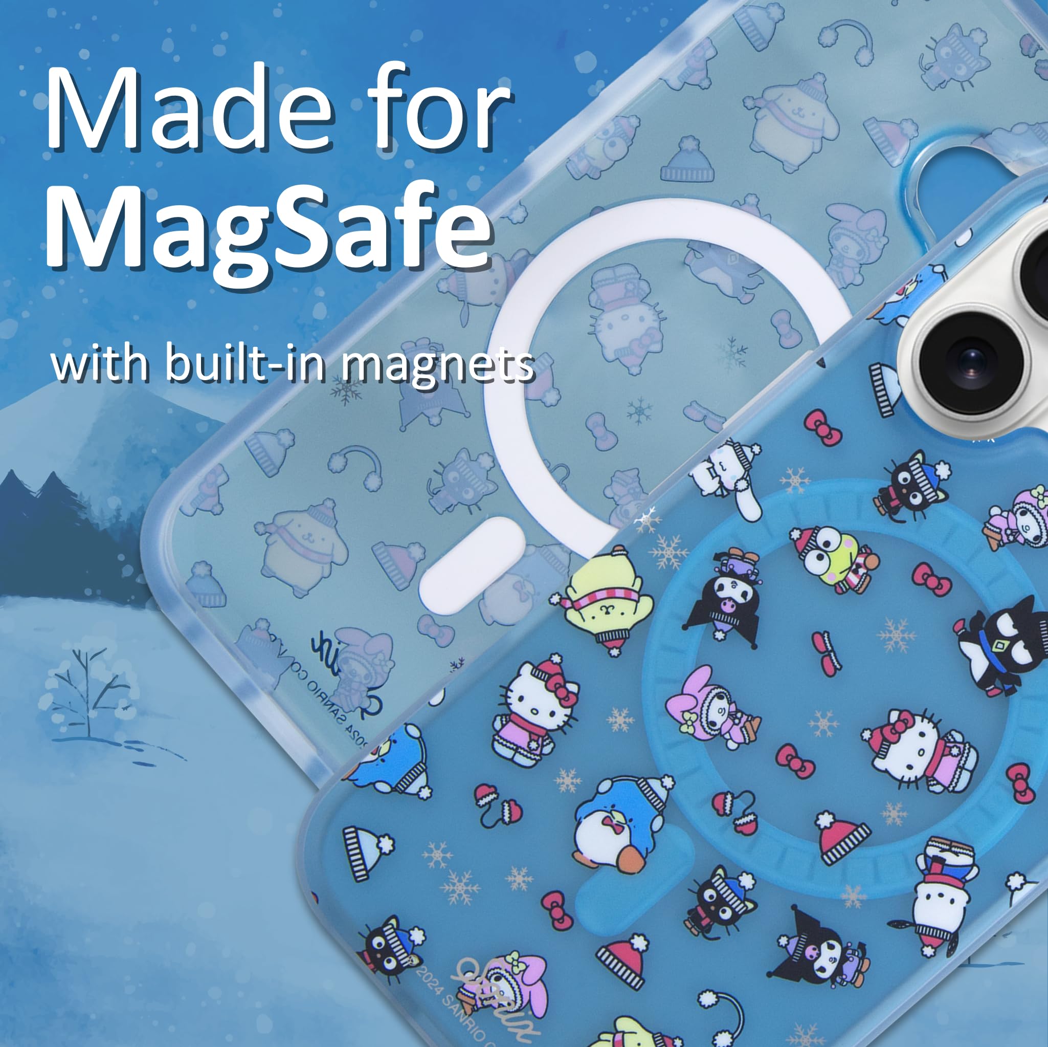 Sonix X Sanrio Case For Iphone 16 Plus | Compatible With Magsafe | 10Ft Drop Tested | Hello Kitty And Friends Aspen