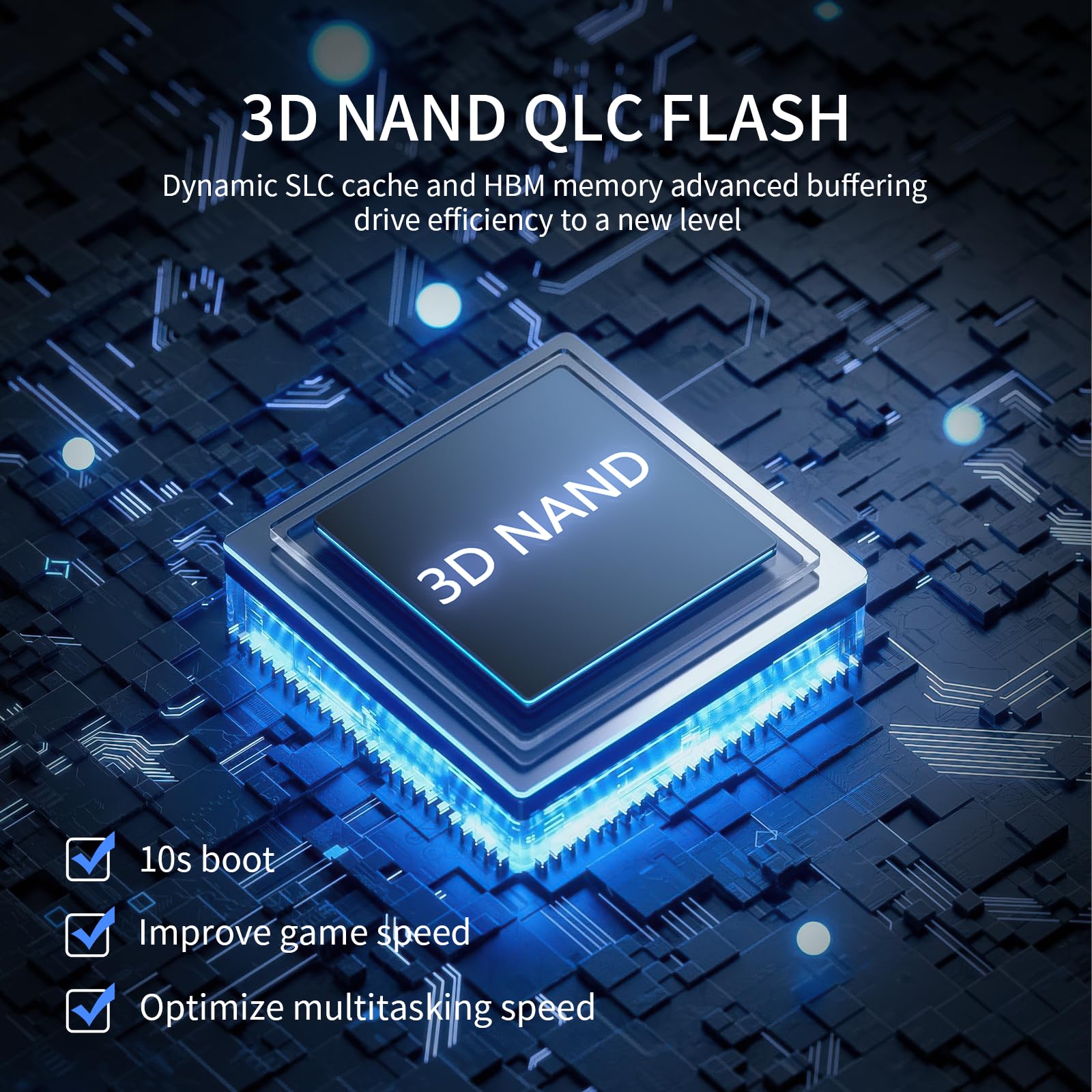 Fikwot Fx550 Nvme Ssd 512Gb M.2 Ssd Pcie 3.0  4, Read Up To 3,200 Mb/S, M2 2280 Internal Soild State Drive, Compatible With Desk