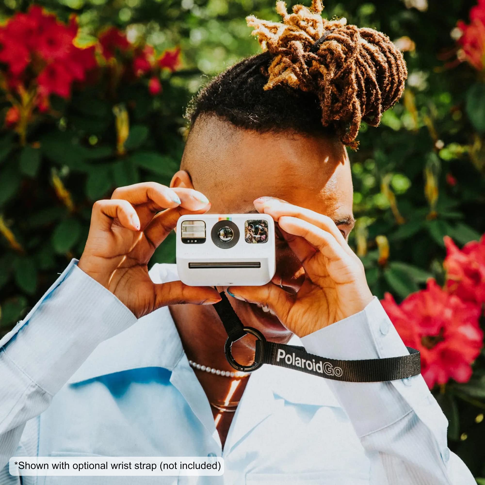 Polaroid Generation 2 Go Instant Mini Camera Starter Set, White Instant Camera With 32 Polaroid Go Color Instant Film Bundle, Wi