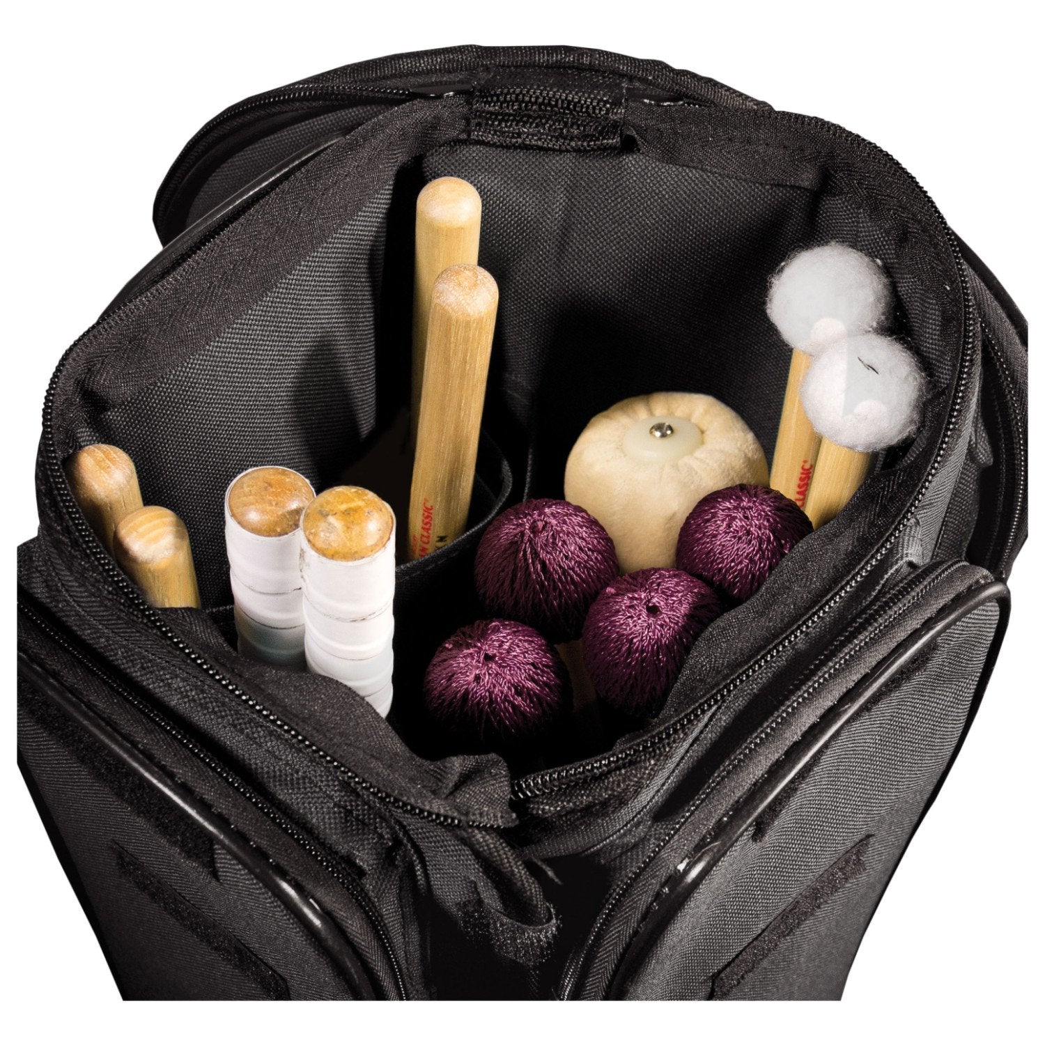 Sabian 360 Drumstick Bag, Black, (Ssb360)