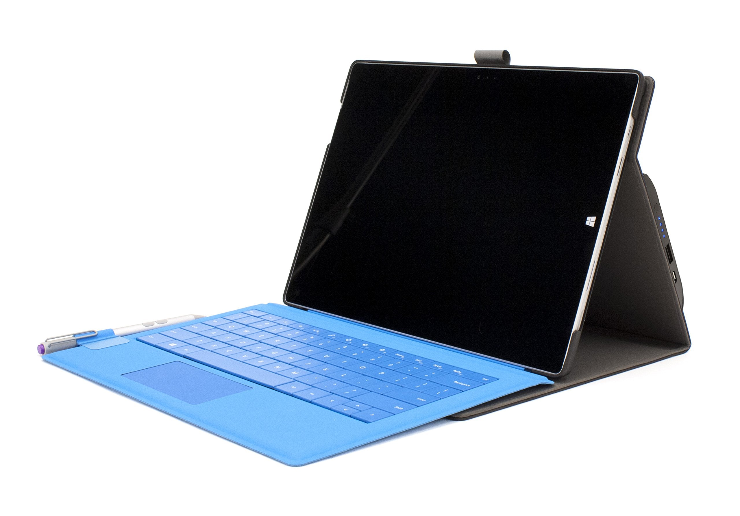 M Edge International Surface 3 Sneak Power Charging Folio Case (Ms3 Skp Lb B)