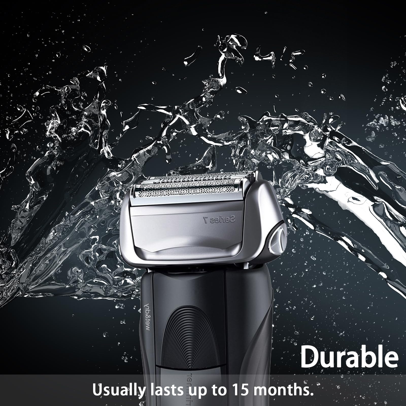 Frasam Series 7 70S Replacement Head For For Braun Series 7 Eletric Shaver Replacement Heads, Compatible With Braun 795 790Cc 78