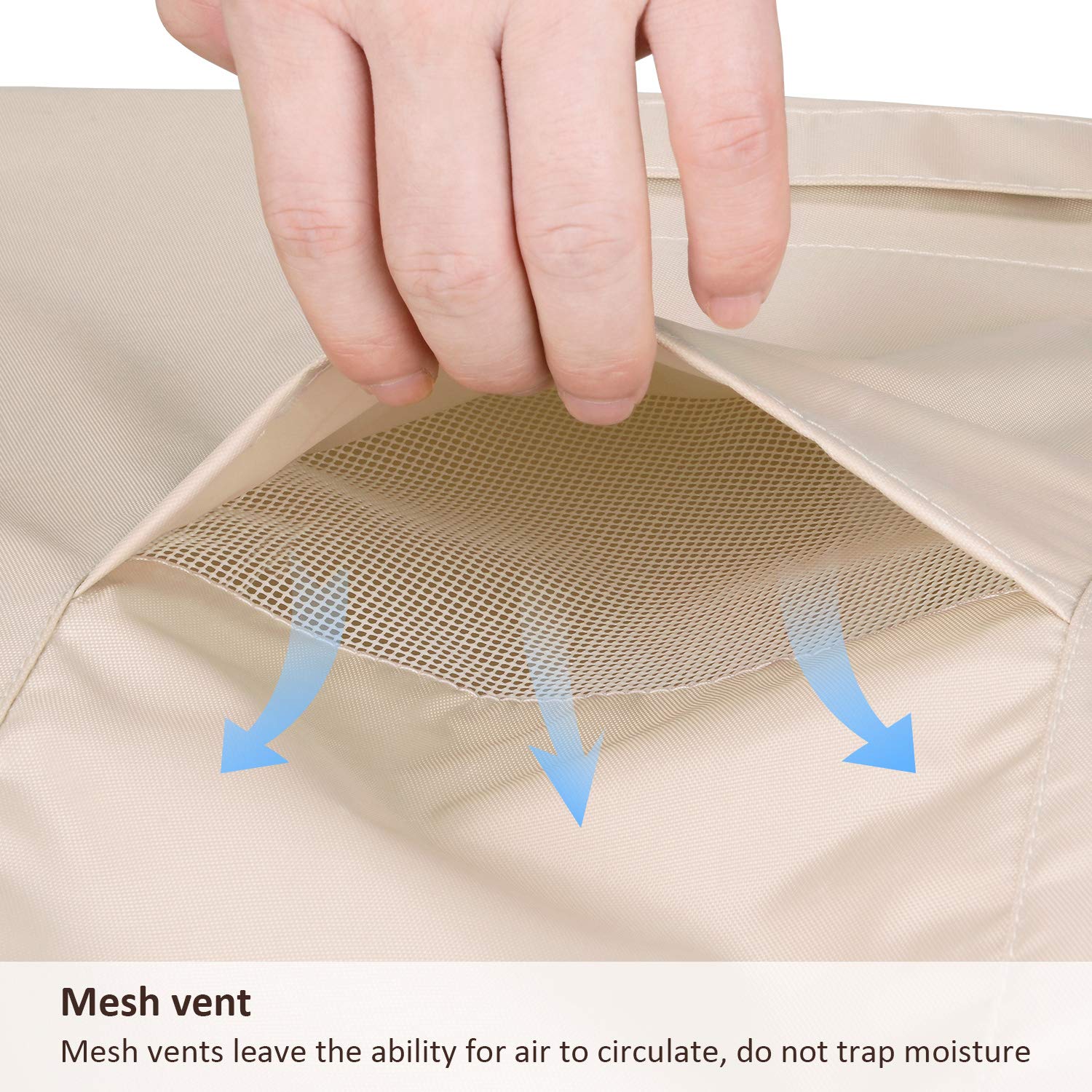 Bestalent Air Conditioner Cover For Outside Unit Square Ac Cover Fits Up To 34 X 34 X 30 Inches