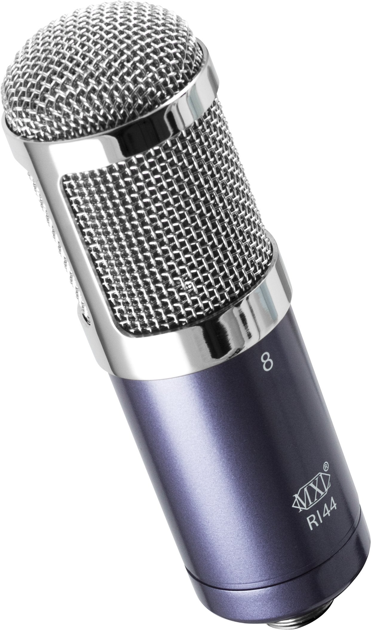 Mxl R144 Multi-Purpose Ribbon Microphone With Shockmount, Purple (Mxl R144)