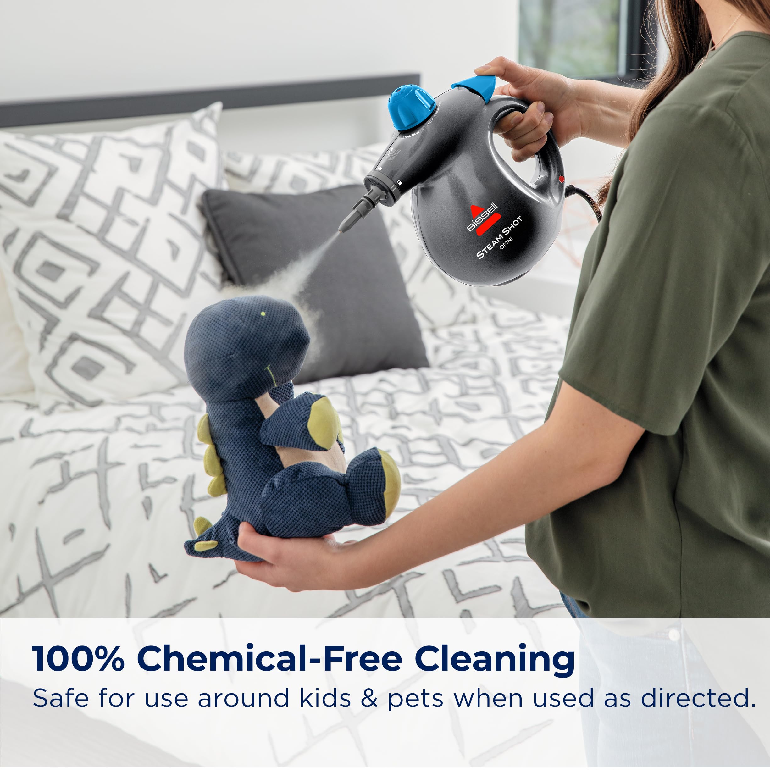 Bissell Steam Shot Omni Handheld Steam Cleaner, New 2024 Model