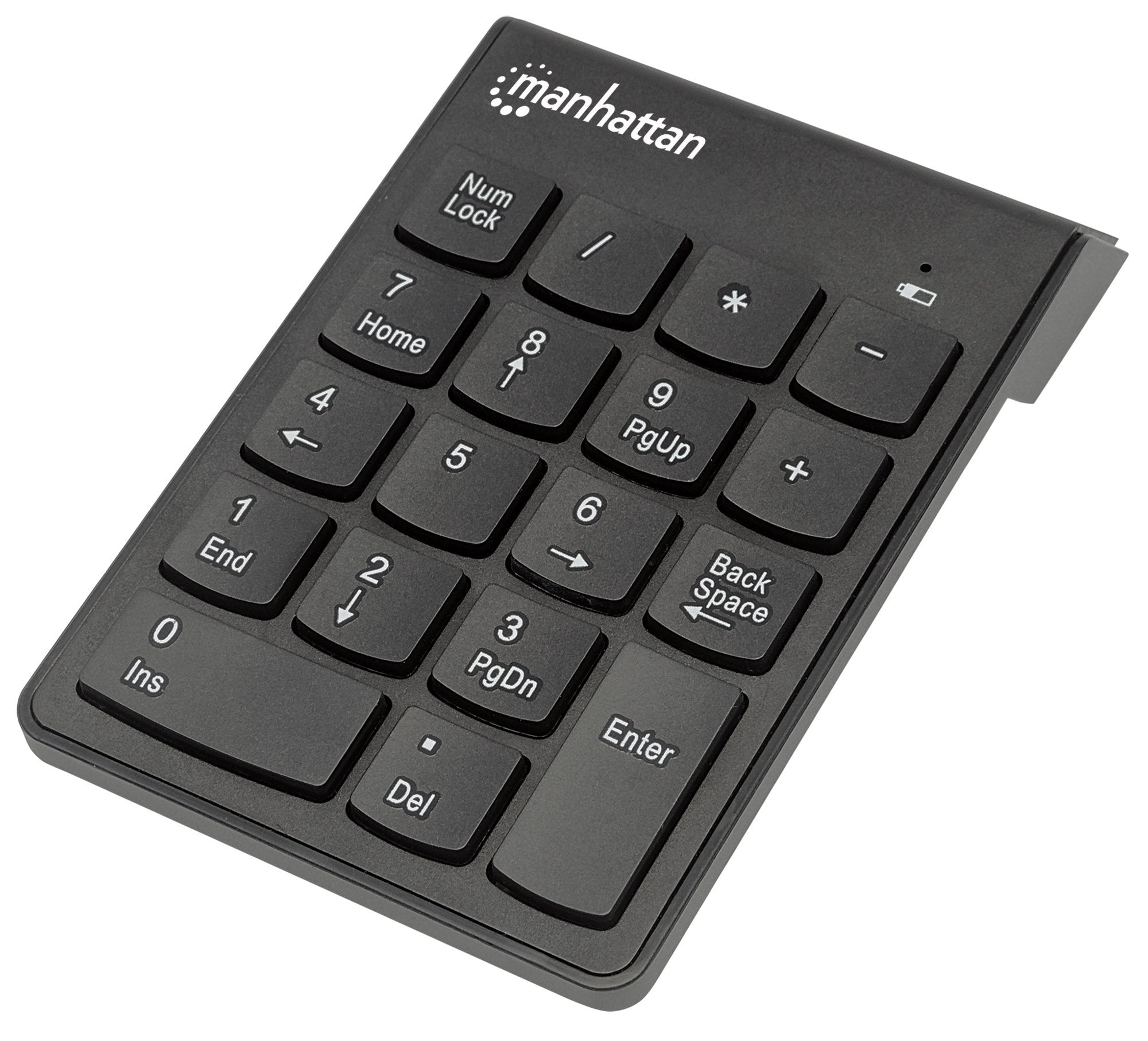 Manhattan Wireless Numeric Keypad Black 178846