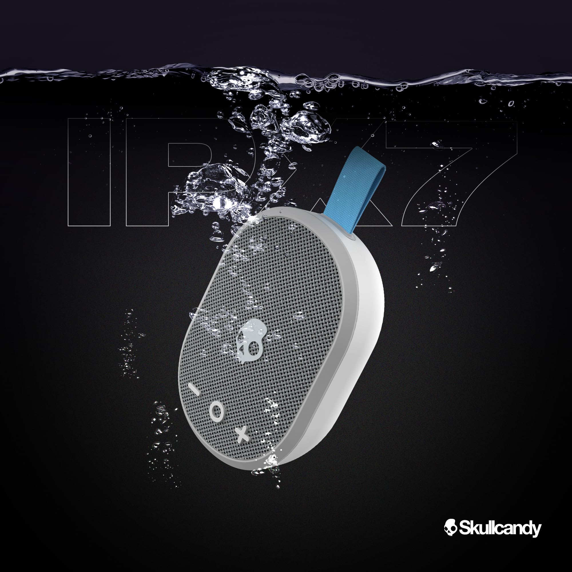 Skullcandy Ounce Wireless Bluetooth Speaker   Ipx7 Waterproof Mini Portable Speaker With 16 Hour Battery, Downward Firing Passiv