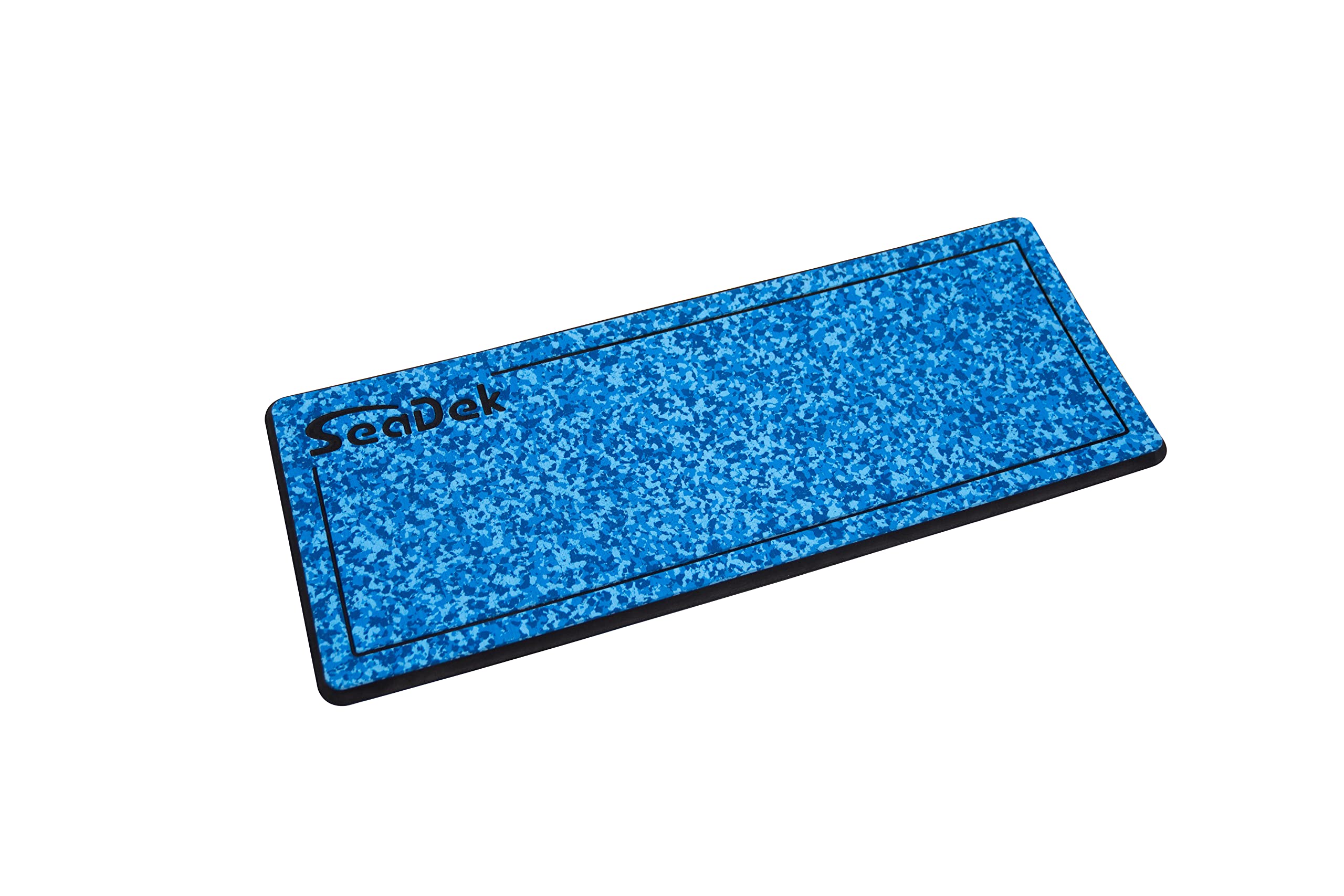 Seadek 16&Rdquo; X 39'' 20Mm Dual Density Large Helm Pad W/Seadek Logo - Brushed Texture - Aqua Camo/Black (406.4Mm X 990.6Mm X ,WBAUVB0B4F64FF8