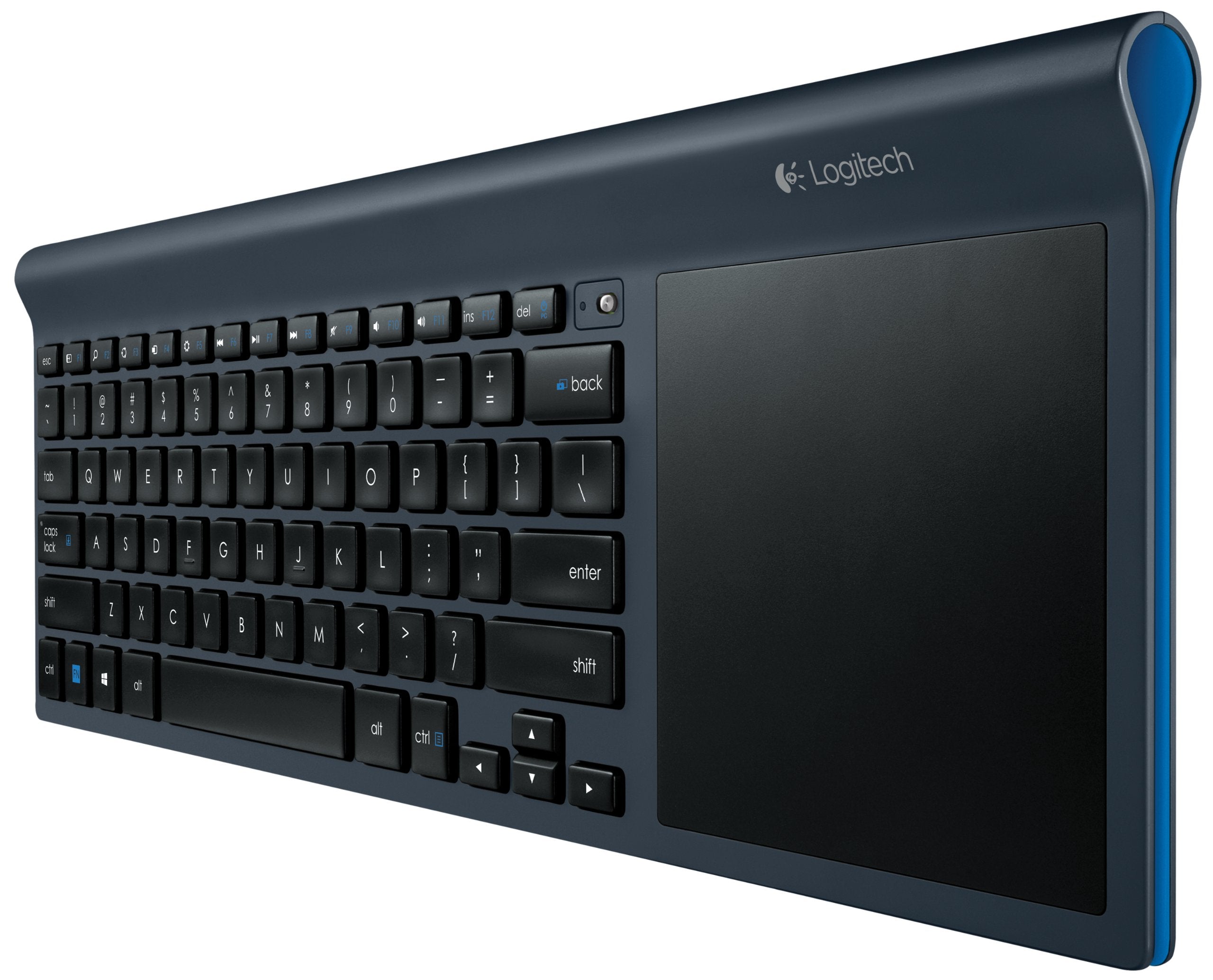 Logitech Wireless All In One Keyboard Tk820 With Built In Touchpad
