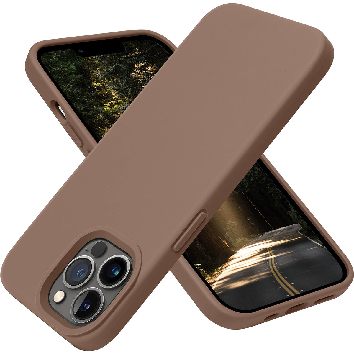 Otofly Compatible With Iphone 13 Pro Case,[Military Grade Drop Protection] [Anti-Scratch Microfiber Lining] Silicone Shockproof 