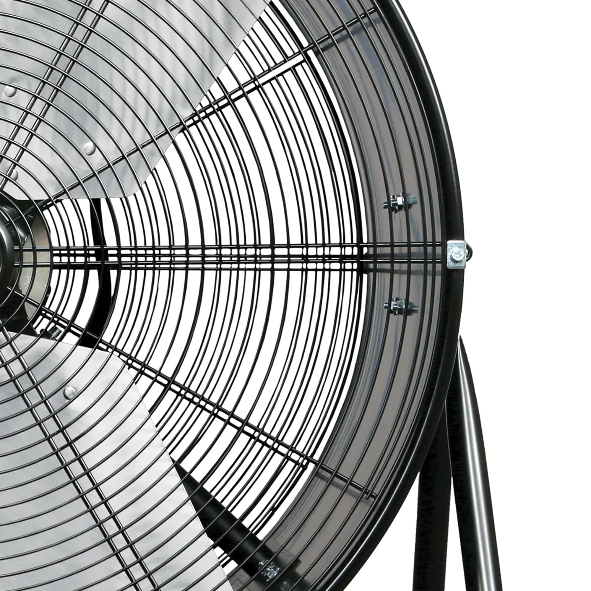 Hurricane Pro 24    Heavy Duty Drum Fan   Powerful 7195 Cfm Airflow, Adjustable Tilt, All Metal Construction For Home, Garage, G