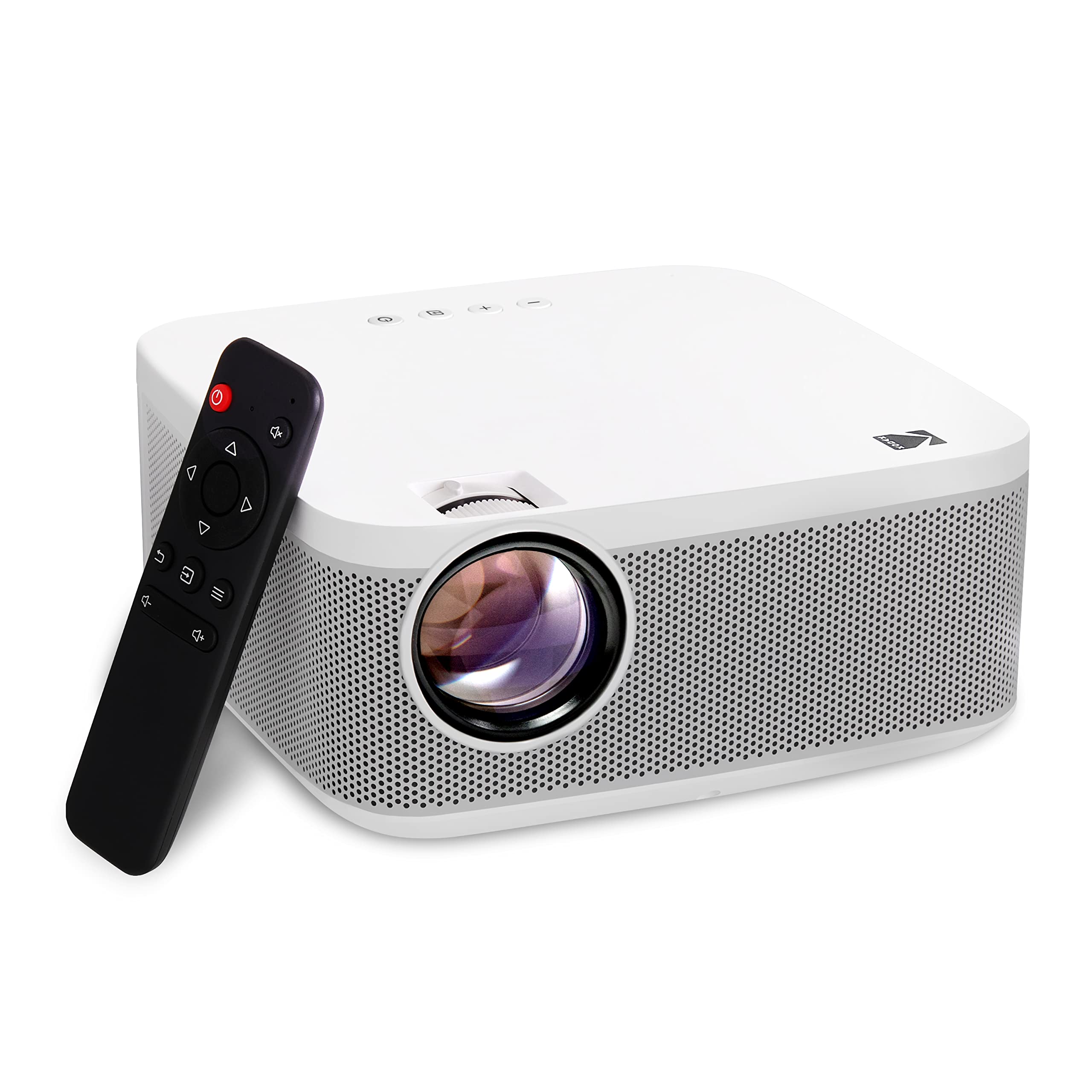 Kodak Flik X10 Full Hd Multimedia Projector | Mini Portable Compact Home Theater System With Remote Control, Native 1080P Video