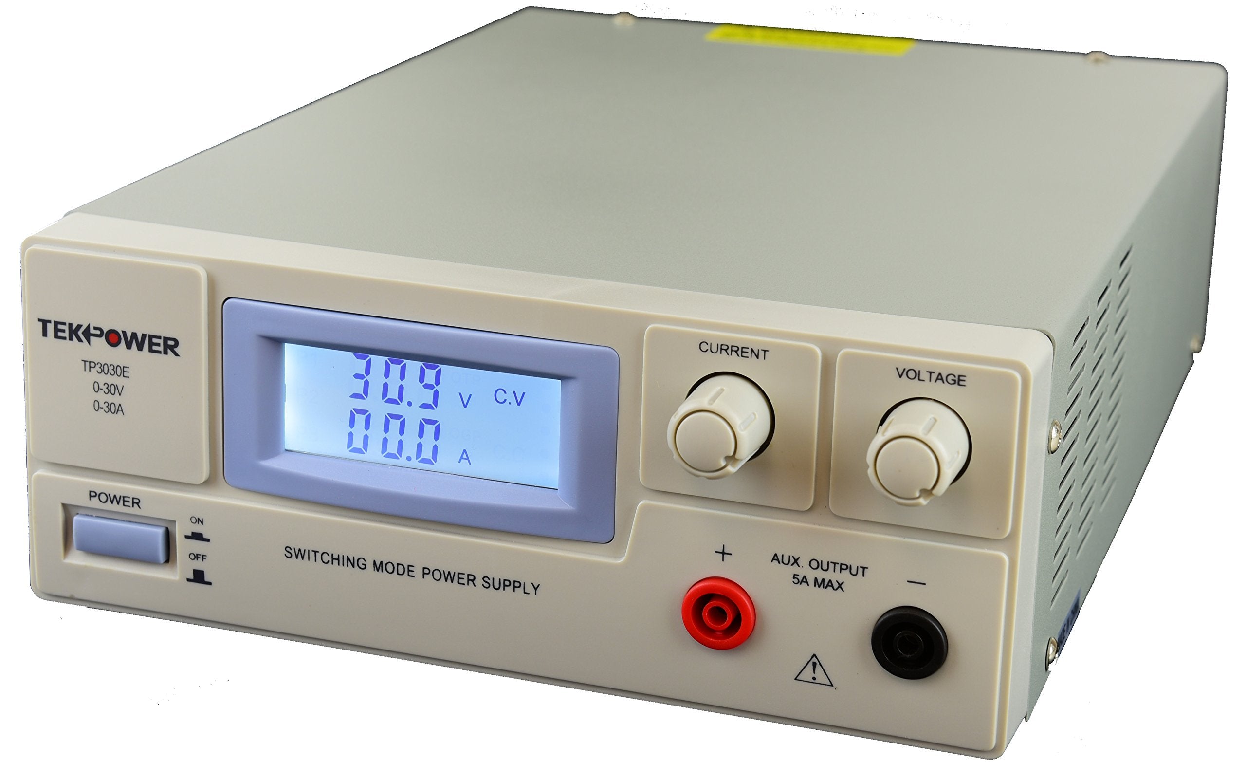 Tekpower Tp3030E Dc Adjustable Switching Power Supply 30V 30A, Digital Display With Back Light