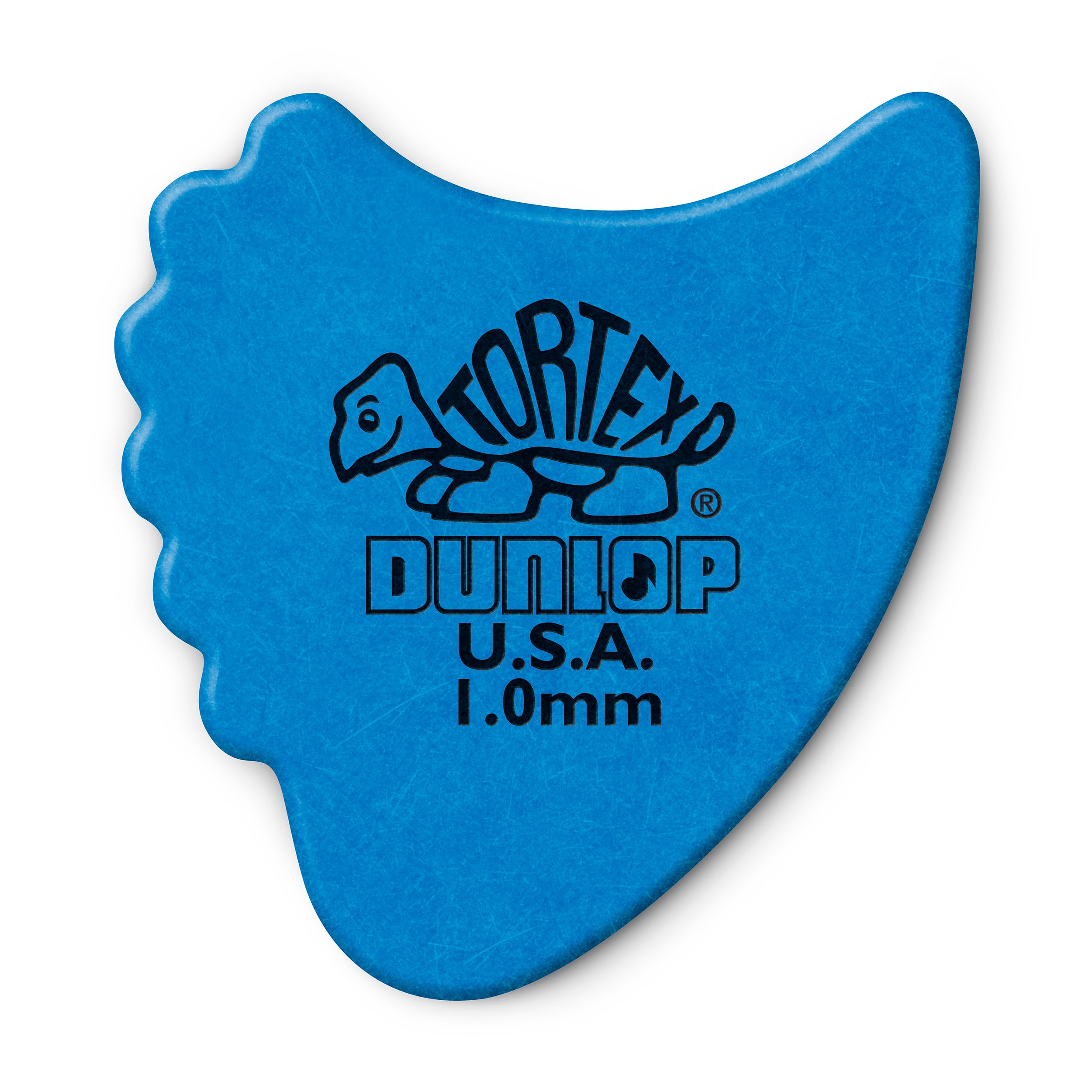 Jim Dunlop Tortex Fin Pick 1.0Mm  72 Pack