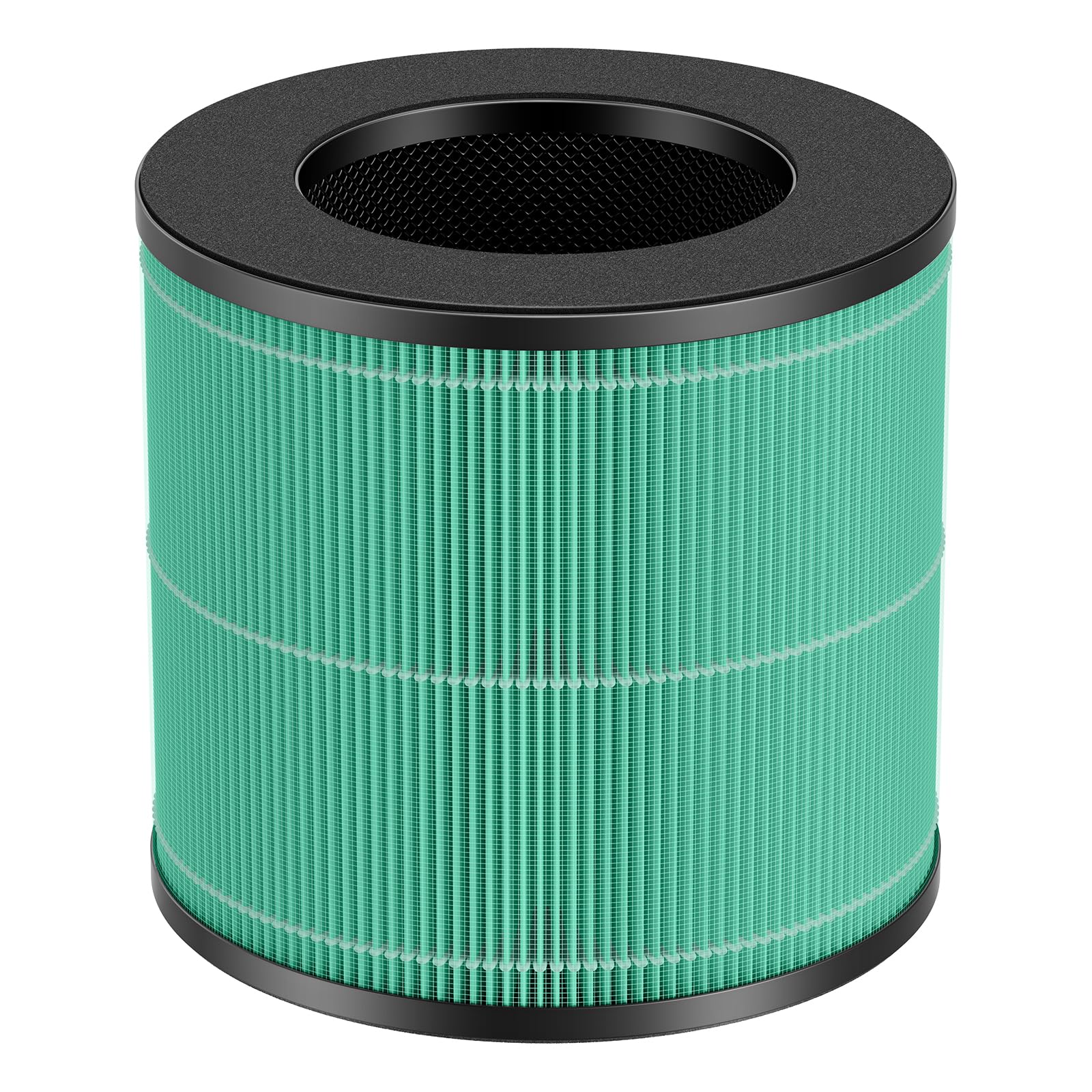 Toxin Absorber Replacement Filter For Purivortex Ac300 Air Purifier, 3 In 1 True Hepa, High Efficiency Activated Carbon