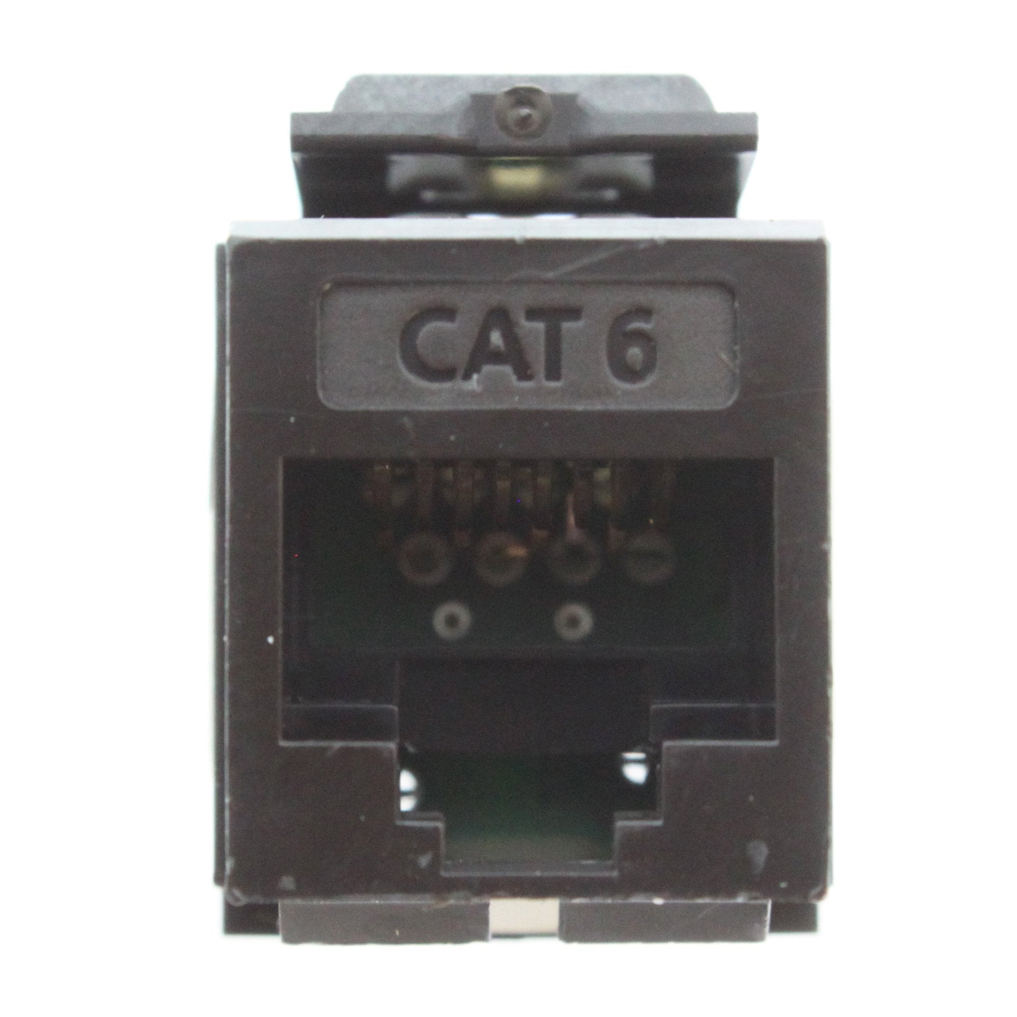 Leviton 61110 RB6 Extreme 6+ QuickPort Connector, CAT 6, Brown