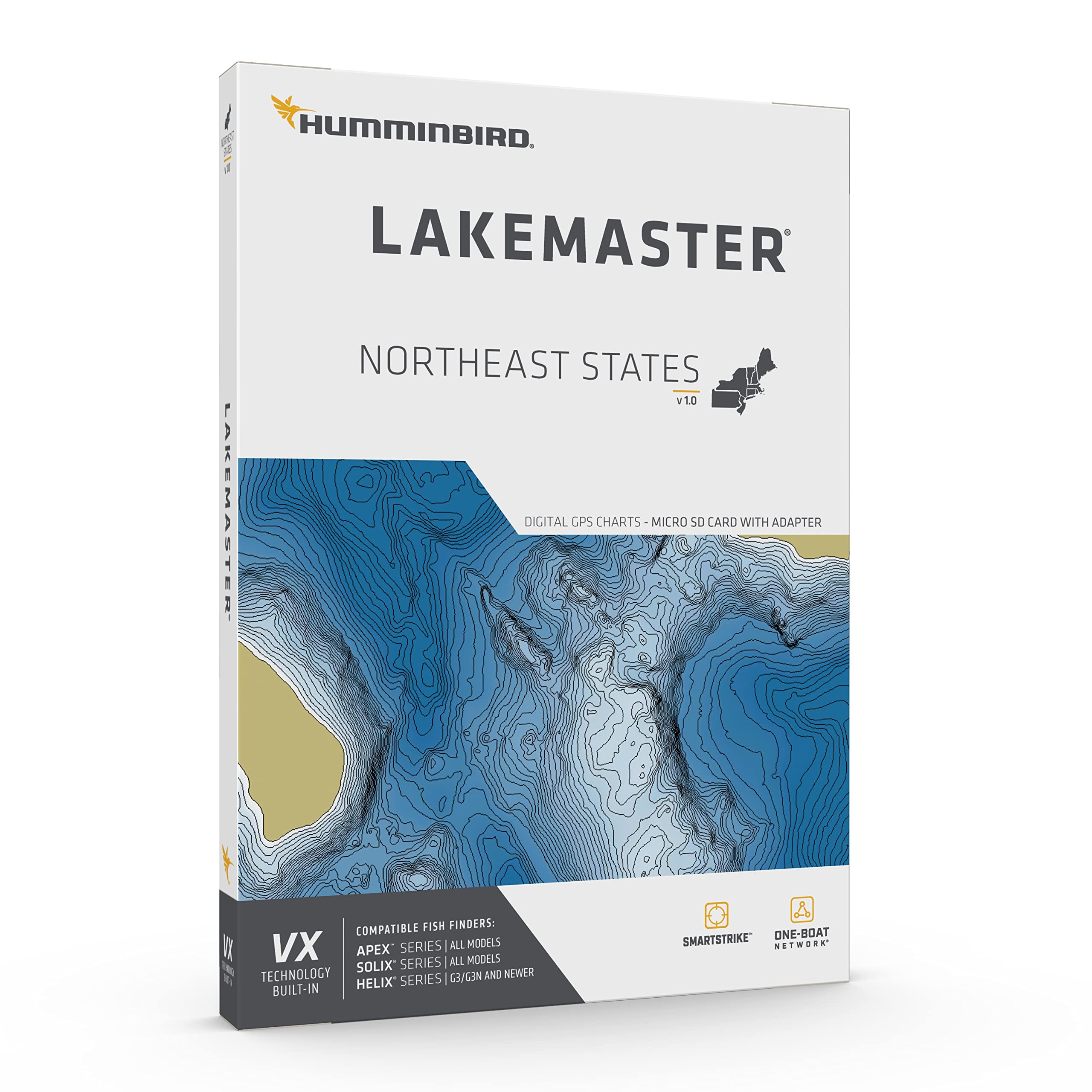 Humminbird 601007 1 Lakemaster   Northeast V1