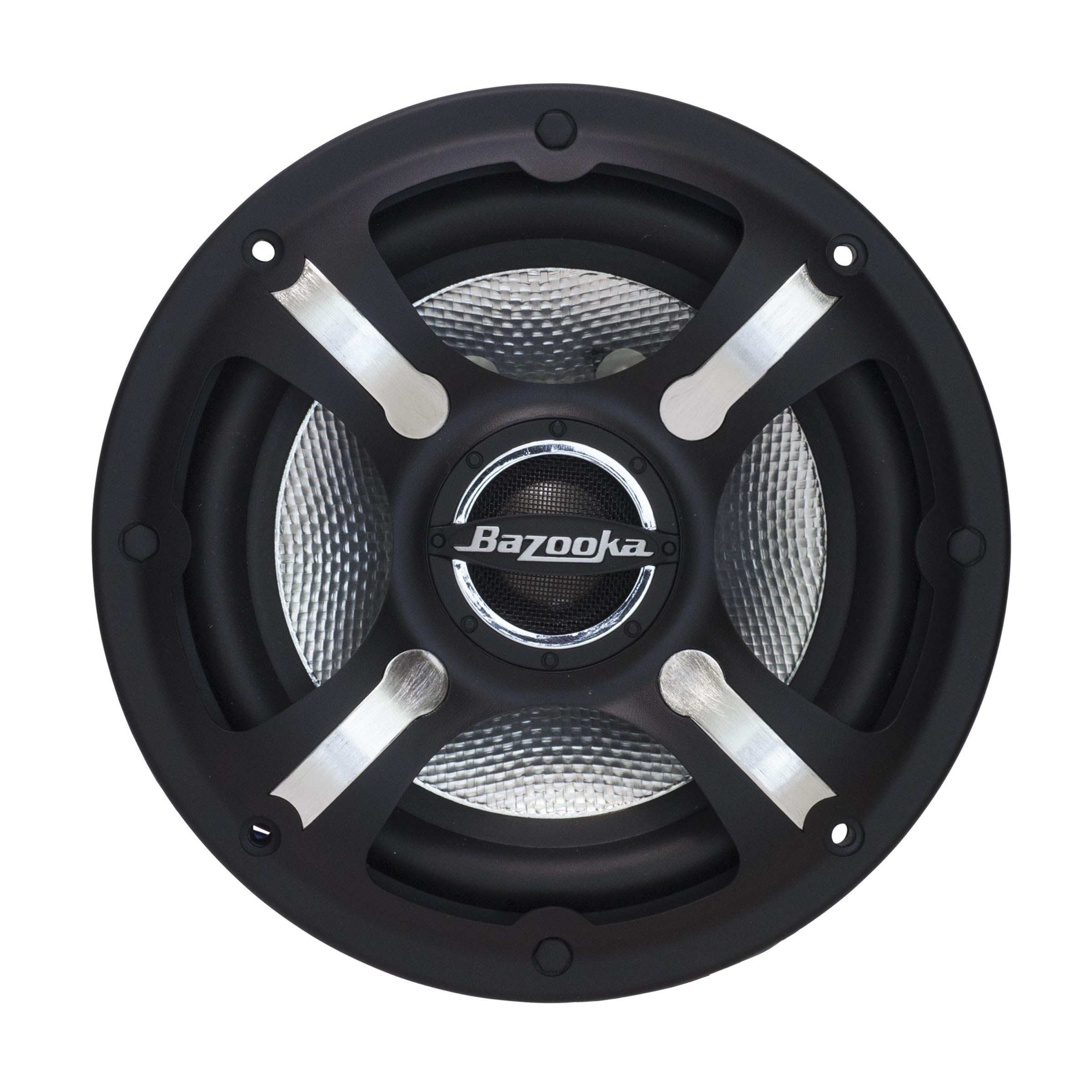 Bazooka | Macbled-Kit3 Marine Coax Speaker Kit | 2-Piece 6.5In & 6X9In Led Speakers | Plug-And-Play Rgb Led Controller & Remote