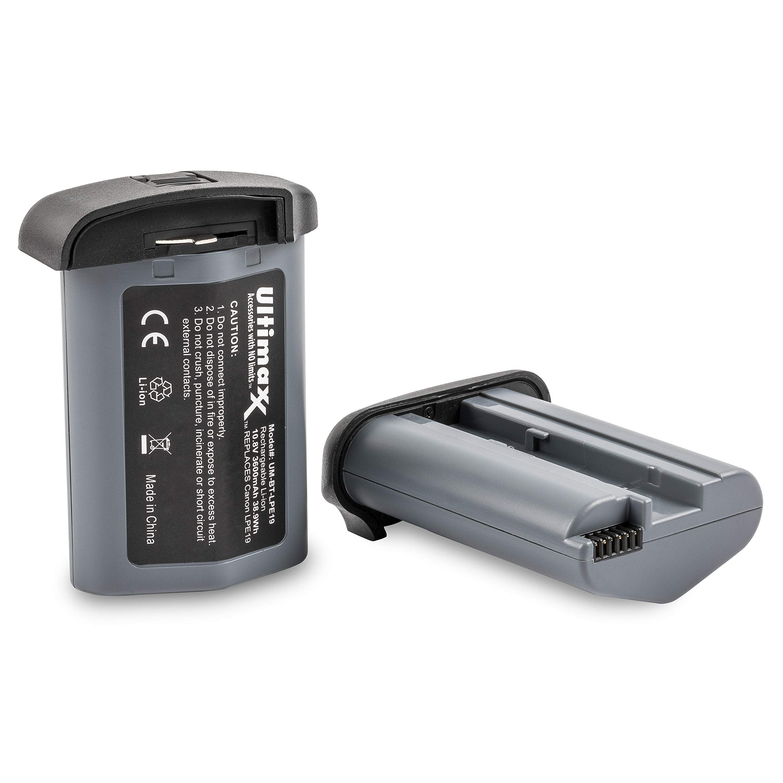 Ultimaxx Replacement For Canon Lp E19 Lithium Ion Rechargeable Battery, Compatible With Canon Eos R3, Eos 1D Mark Iii, Eos 1D Ma
