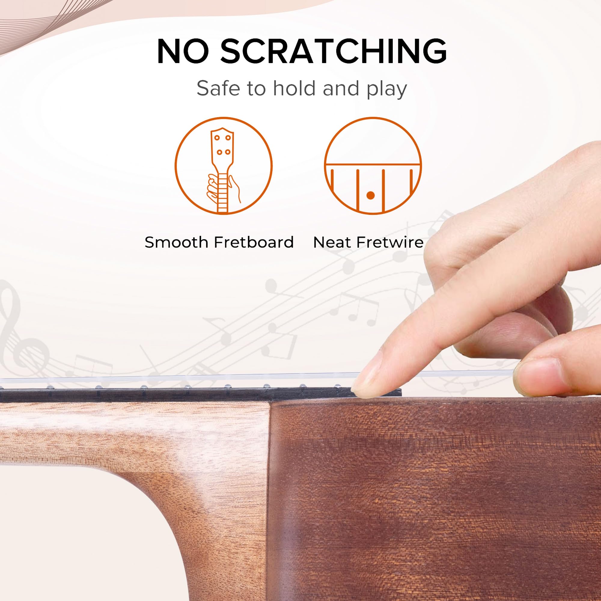 Adm Soprano Ukulele Beginner Kit Mahogany Hawaiian Wood Ukelele Bundle Ukalalee Set With Uke Free Starter Lessons For Kids Stude