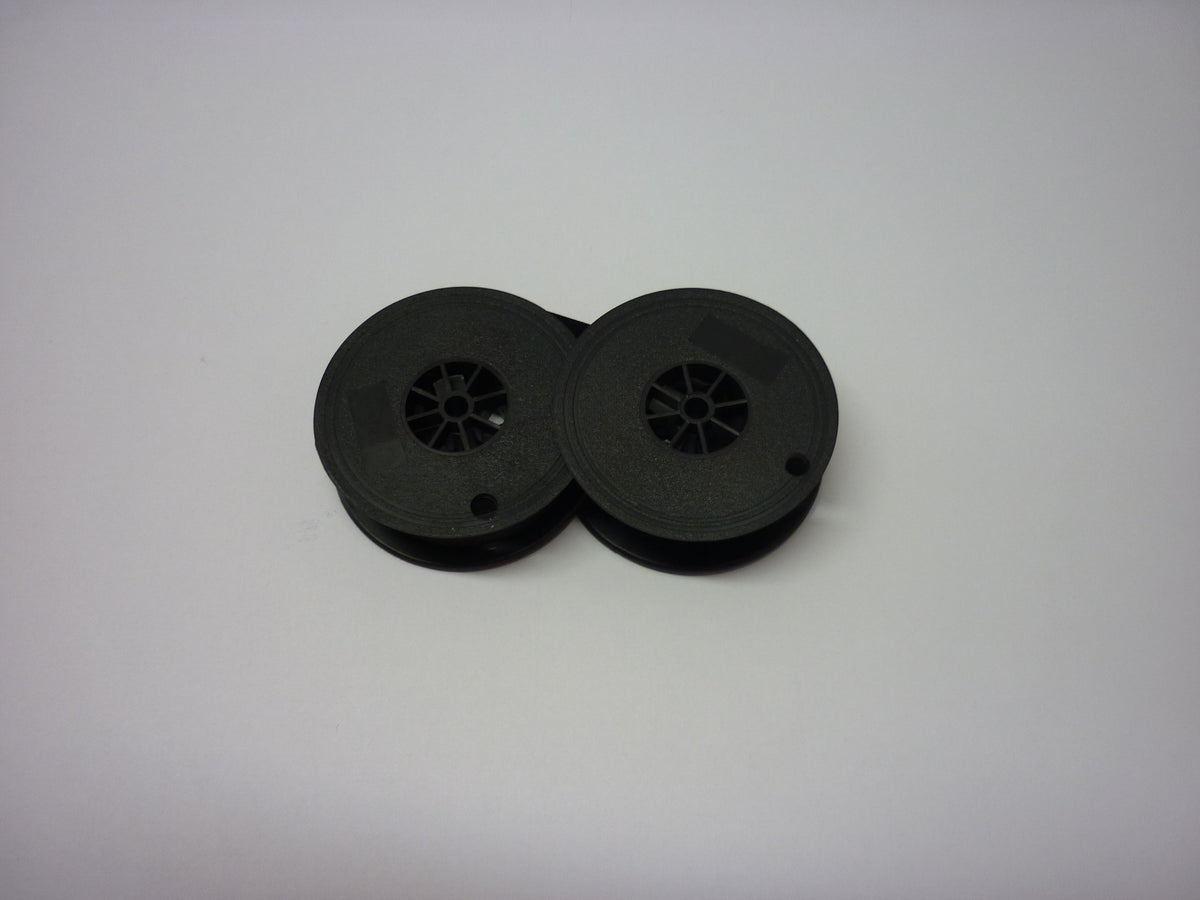 1 X Brother Webster Xl500 Typewriter Ribbon, Compatible, Black And Red, Twin Spool