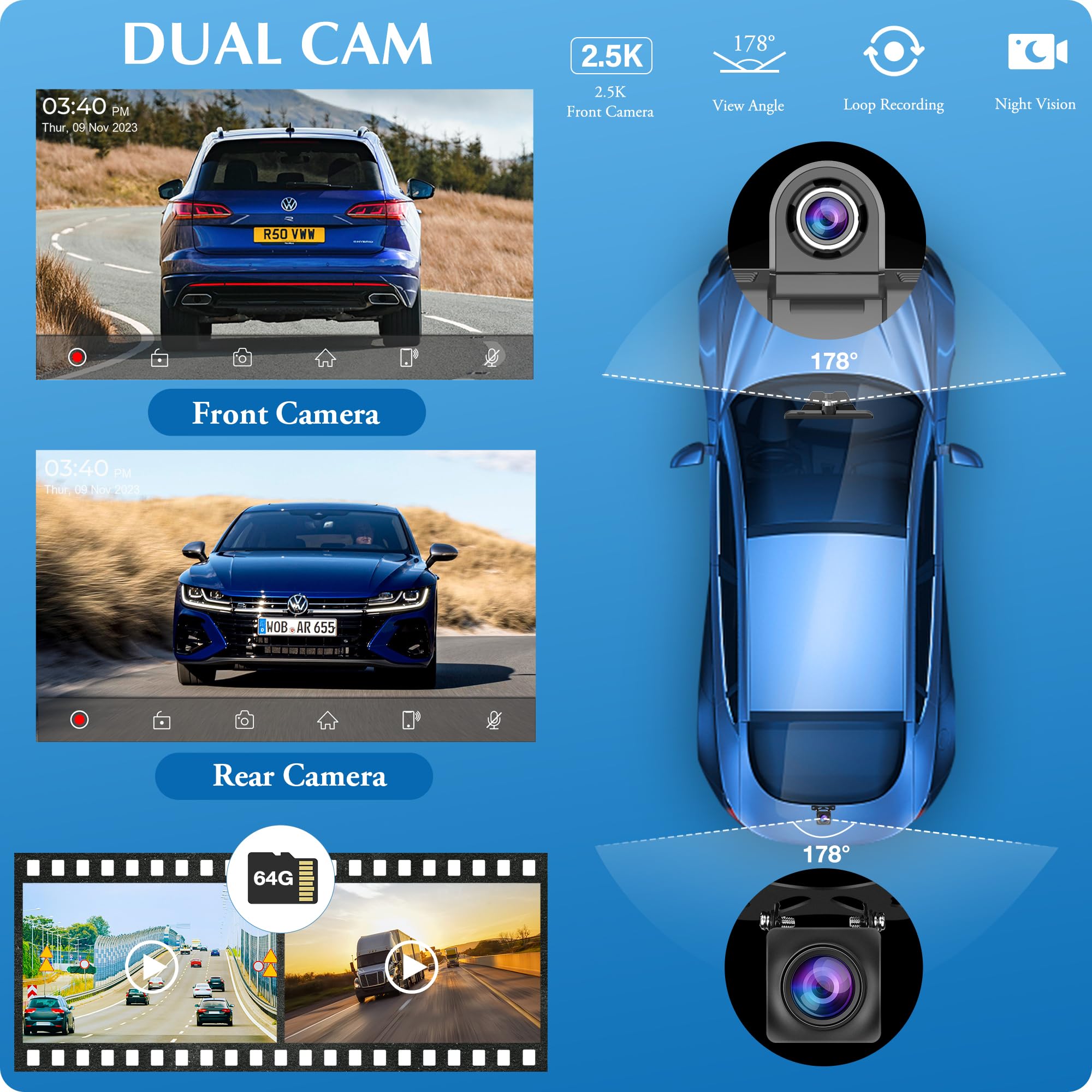 Carpuride W905 Wireless Carplay & Android Auto, Portable 9'' Touch Car Screen, 4K Dash Cam,Drive Play Car Play Navigation With Mirror Link/Siri/Fm/Bluetooth/Light Sensor