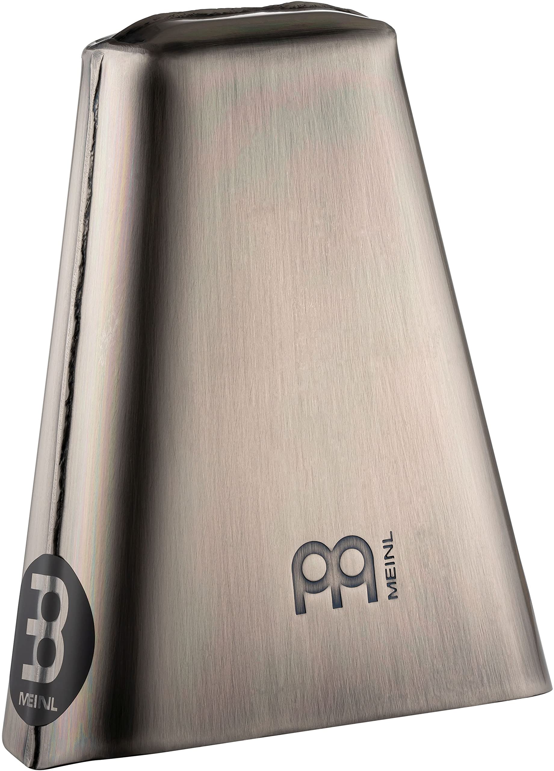 Meinl Percussion Handheld Cowbell, 6 1/2' Brushed Steel � Not Made In China � Low Pitch, 2 Year Warranty (Stb65H)