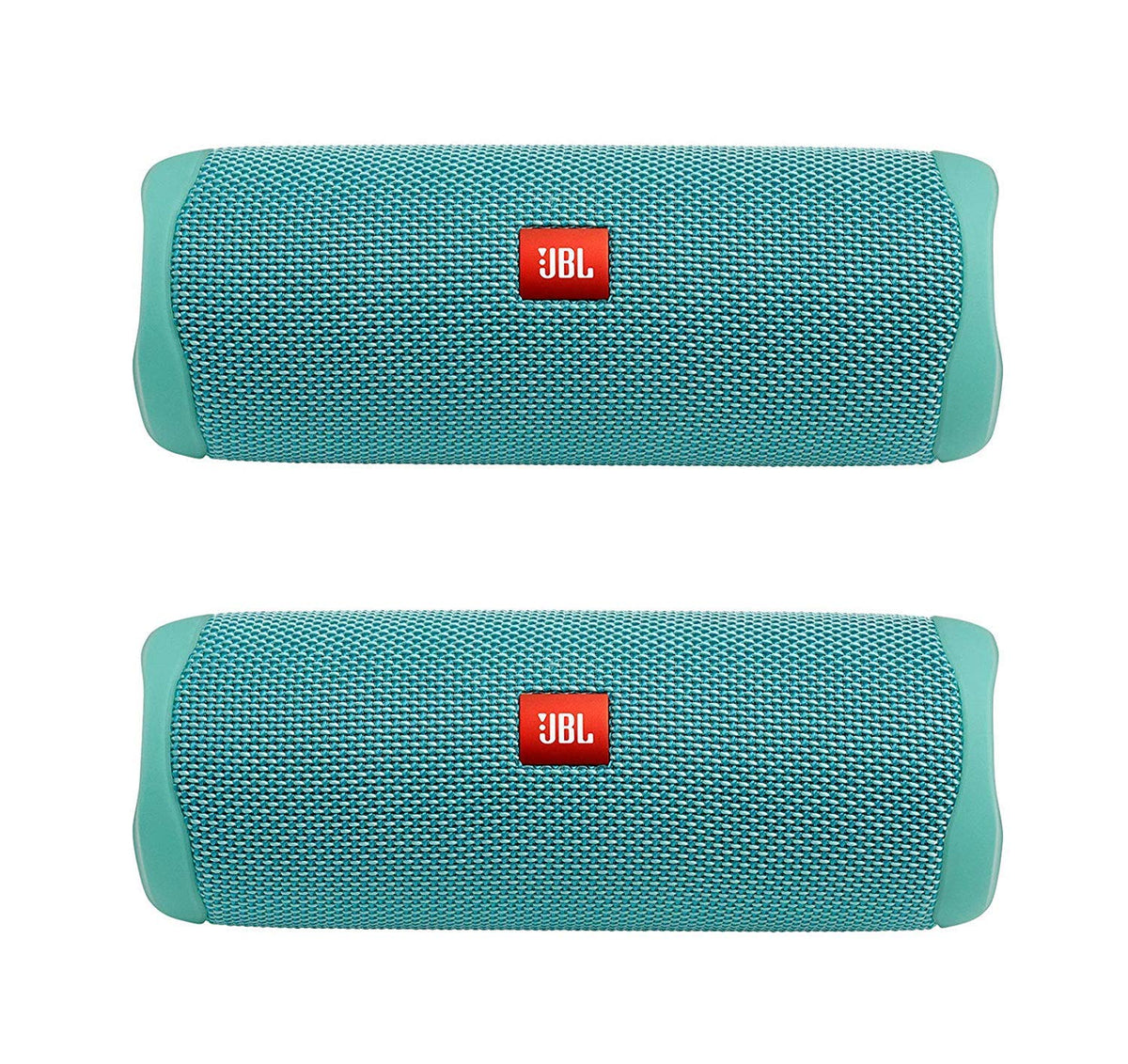 JBL Flip 5 Bundle, Teal (Pack of 2)