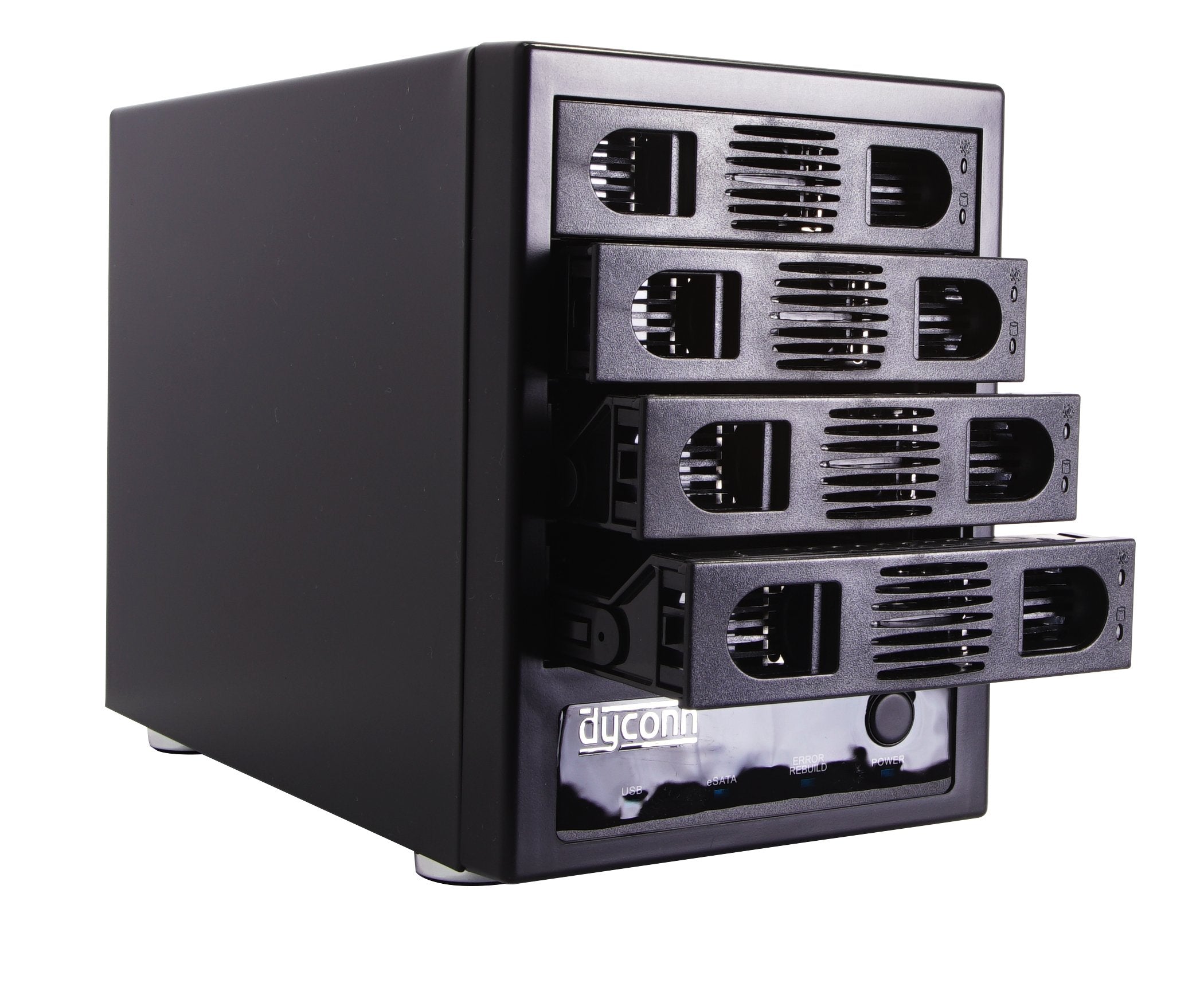 4 Bay RAID and JBOD Enclosure   2.5' / 3.5 Inch Hard Drive eSATA, USB 3.0, RAID Storage System (R4U3SB)