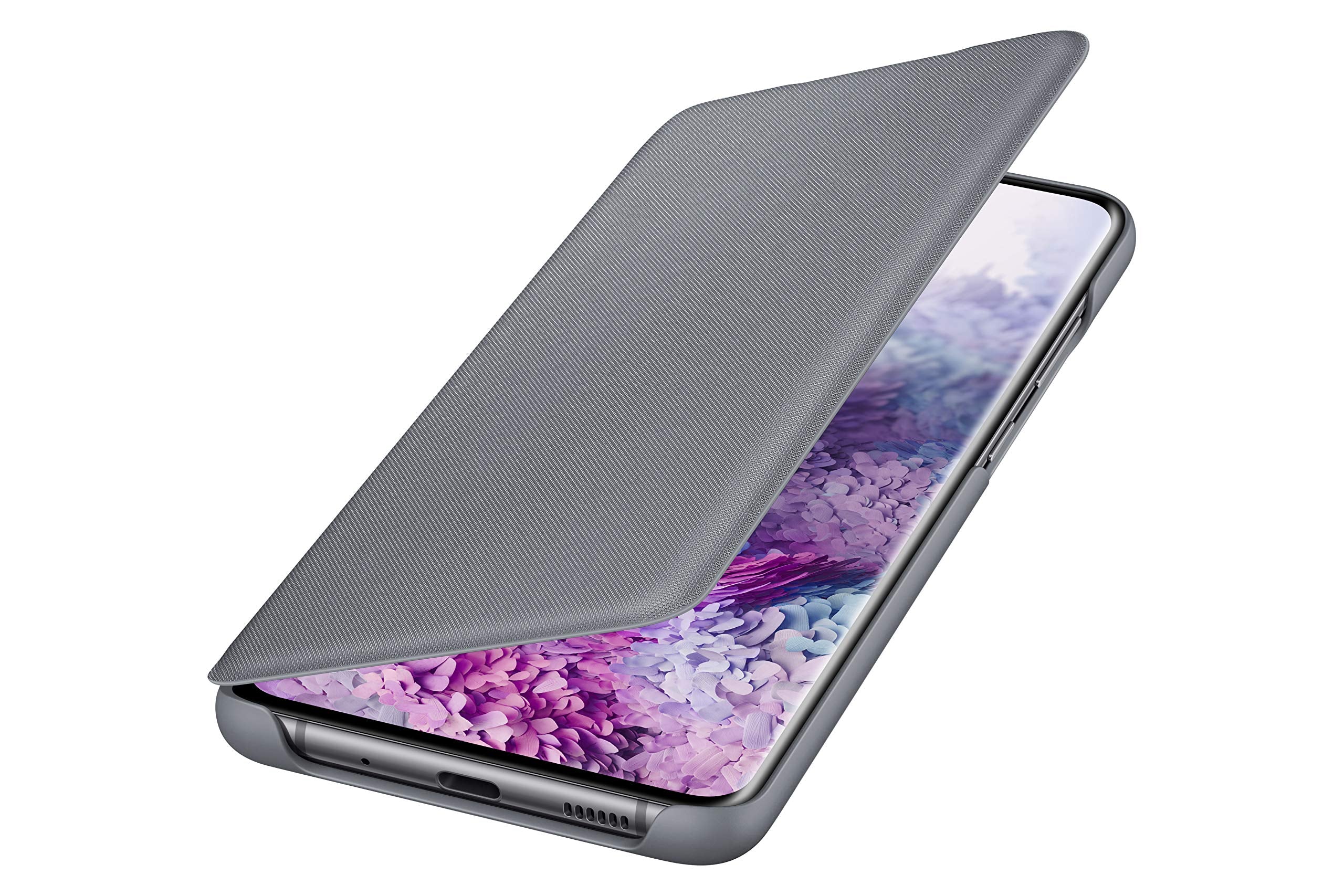 Samsung Original Galaxy S20+ 5G Led View Cover/Mobile Phone Case - Grey
